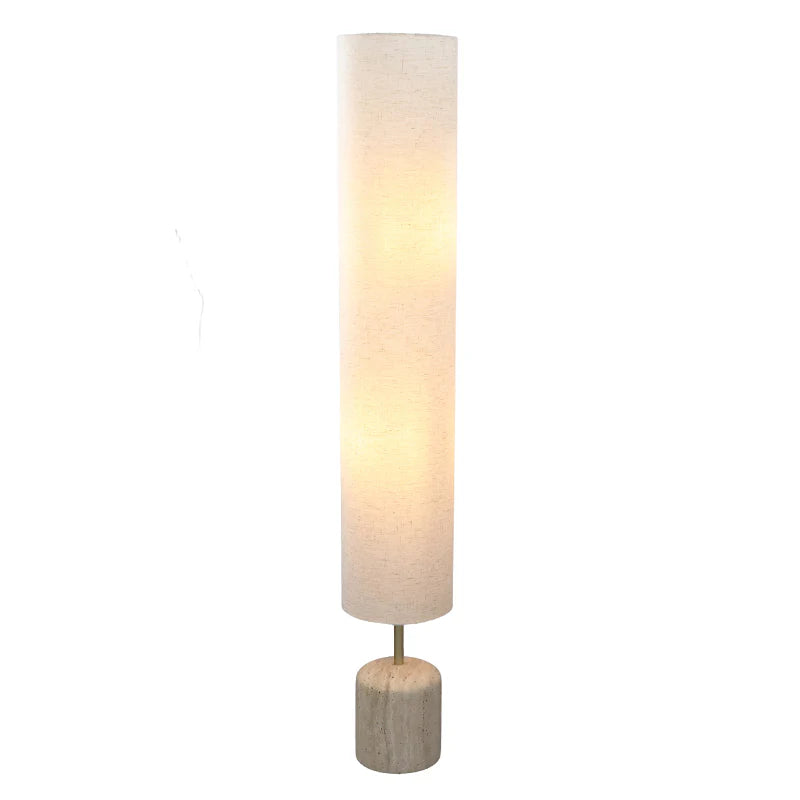 Japandi - Vloerlamp - Beige / Grijs