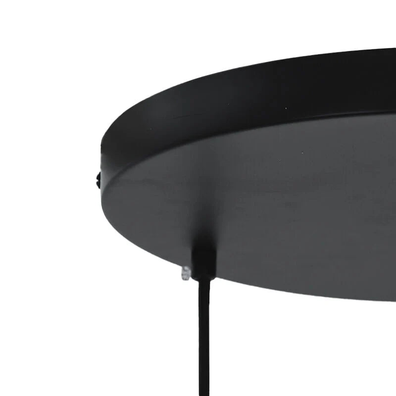 Lora - Hanglamp - Grijs / Zwart - 5L