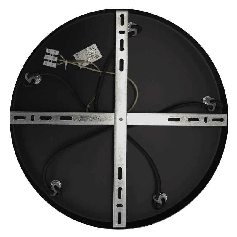Lora - Hanglamp - Grijs / Zwart - 5L