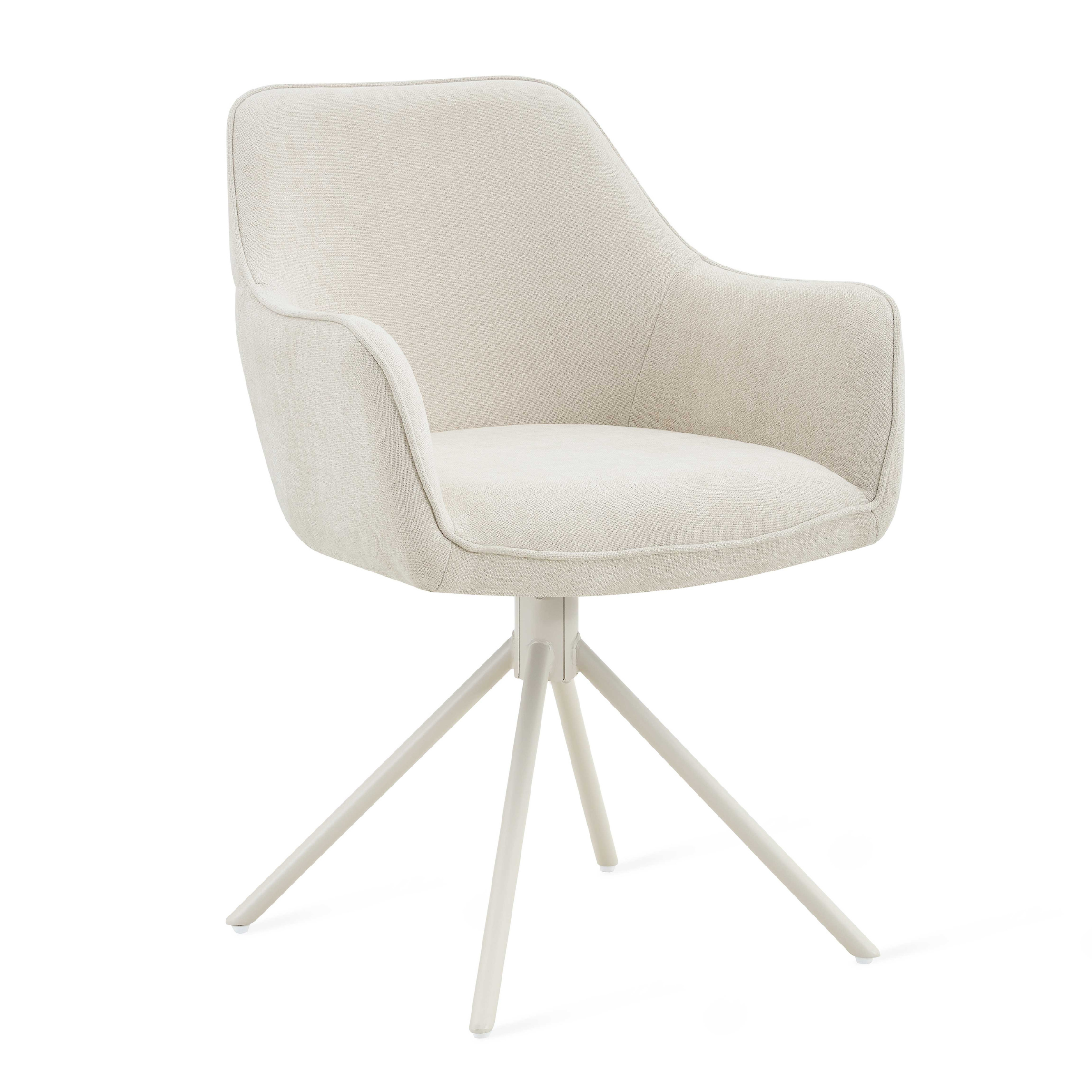 Eetkamerstoel Bo – Beige Draaibaar