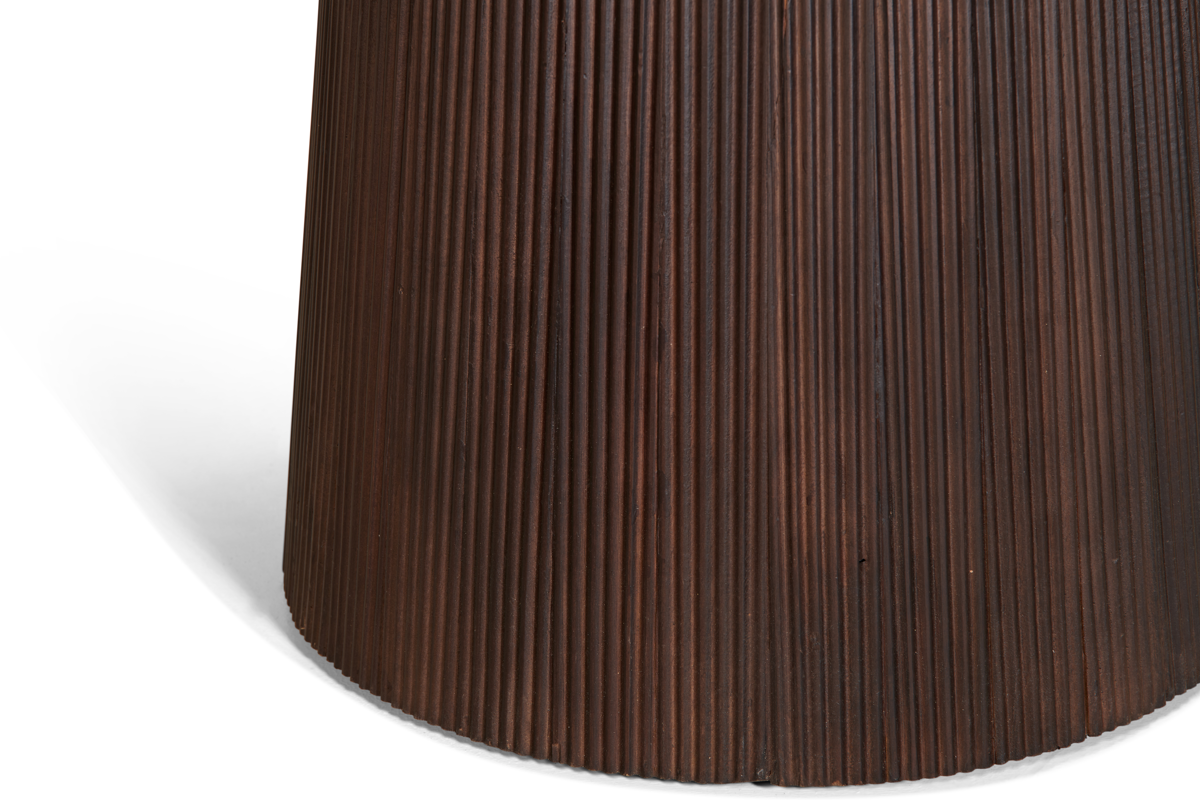Japandi Eettafel Rond - Bruin - Ø150cm
