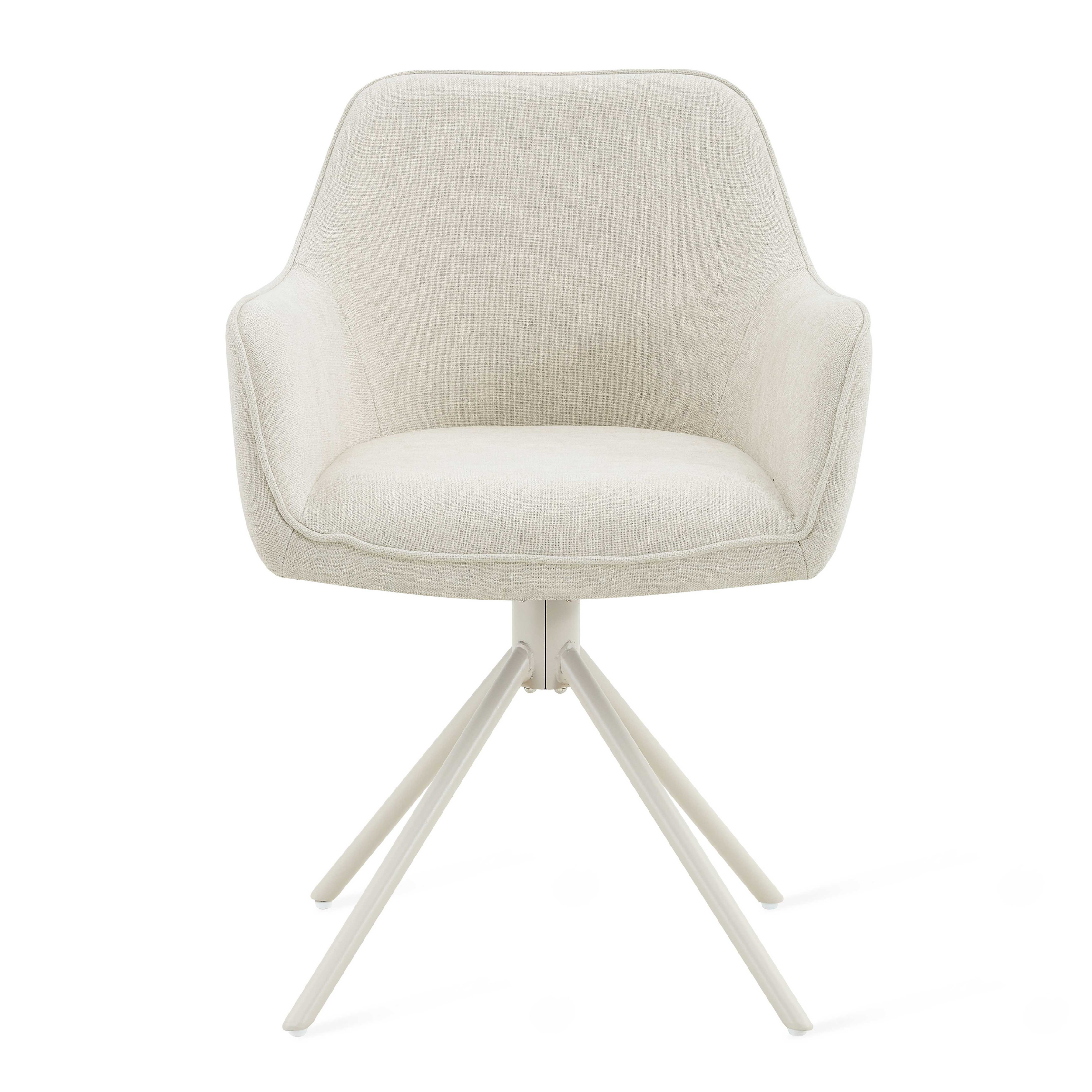 Eetkamerstoel Bo – Beige Draaibaar