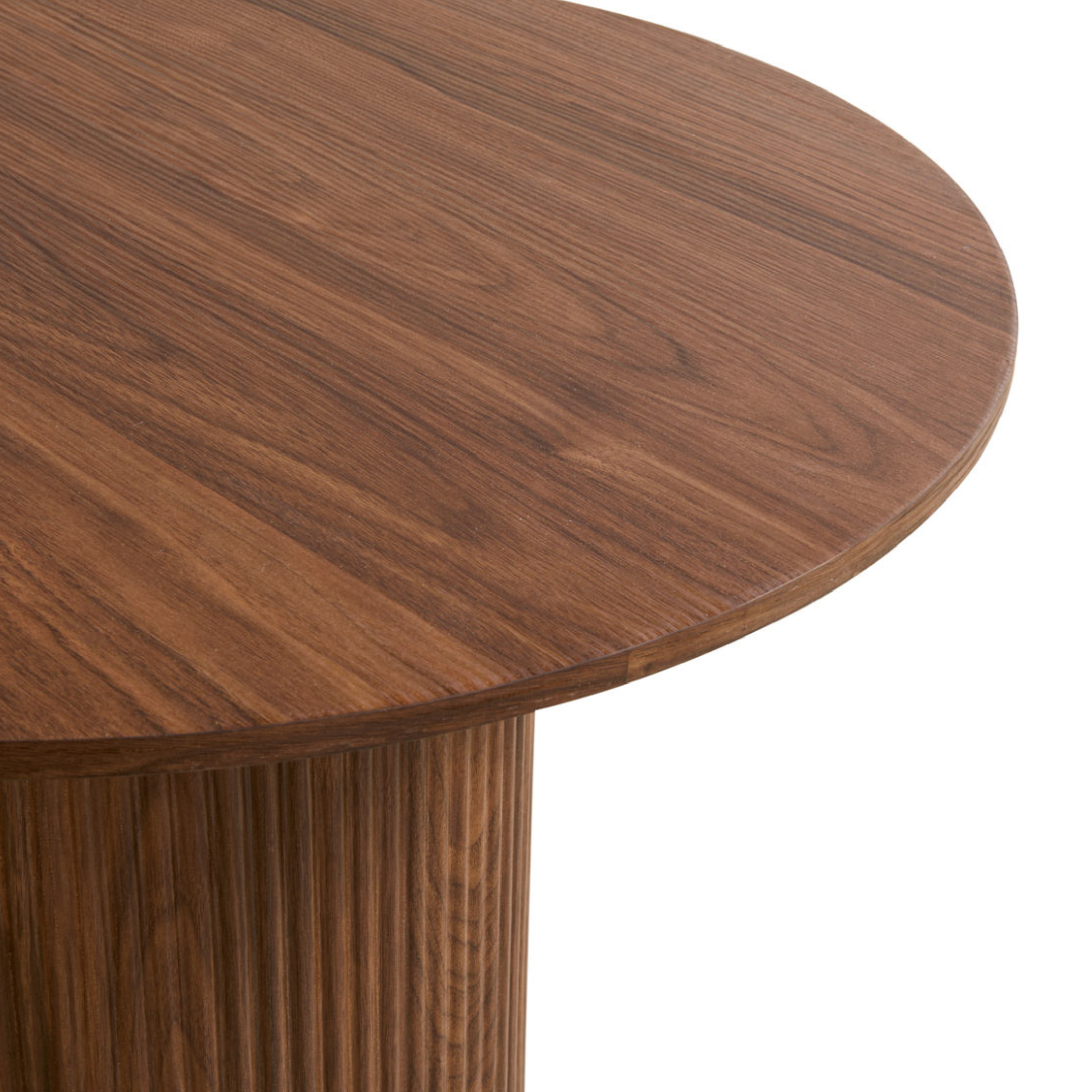 Nora Bijzettafel - Ø60cm Walnoot