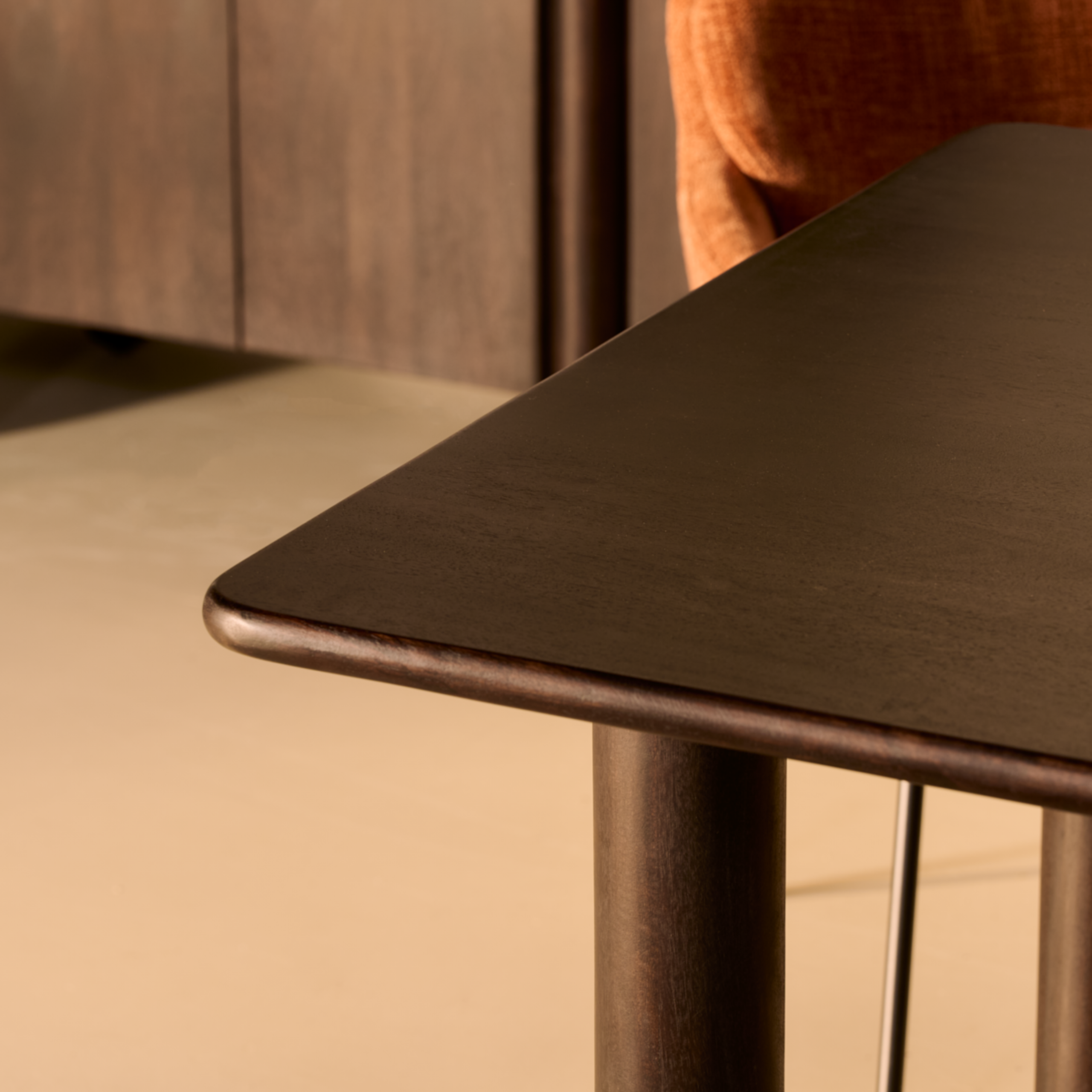Eettafel Rondo – 220cm Donkerbruin