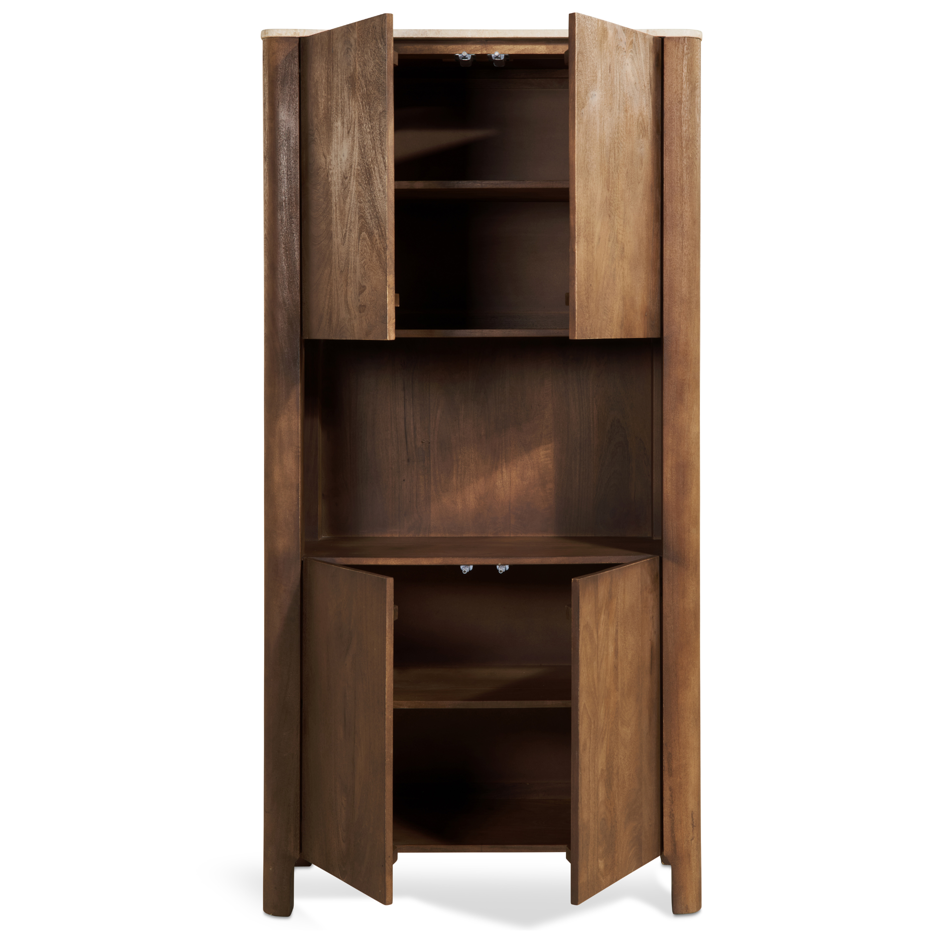 Wandkast Nova – Bruin - Marmer 180cm