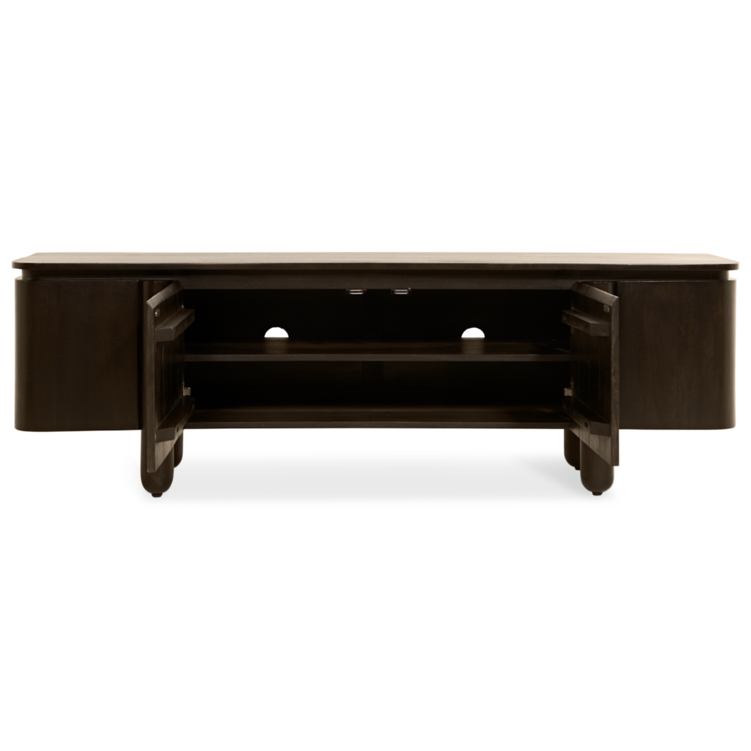 TV-Meubel Rondo – 175cm Donkerbruin