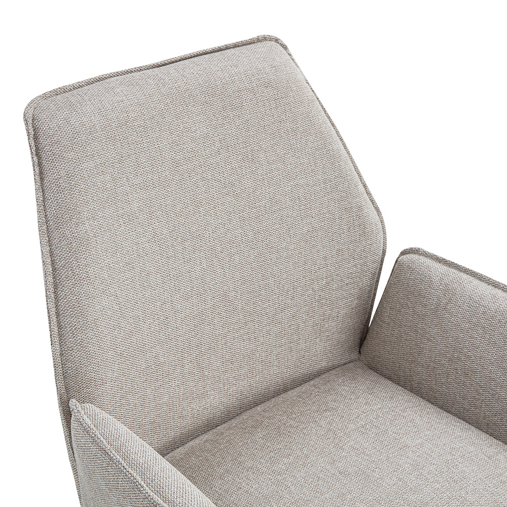 Eetkamerstoel Jill - Linnen Beige