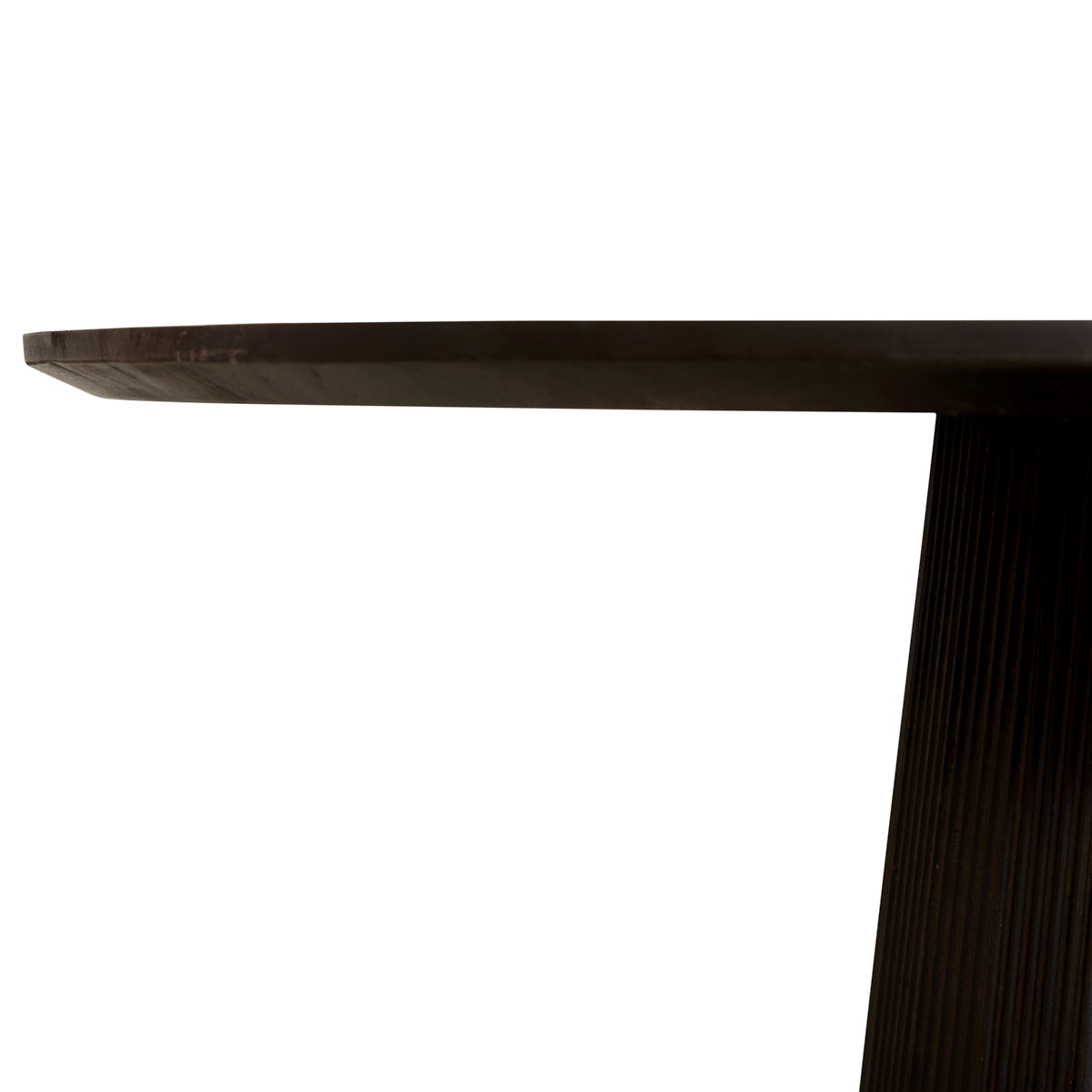 Japandi Eettafel Ovaal - Bruin - 200cm