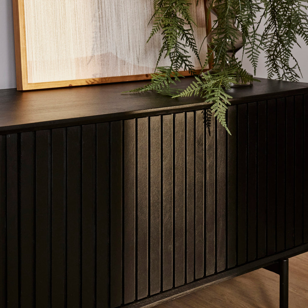 Tv meubel Madison Zwart | 165 cm - Dbmeubels