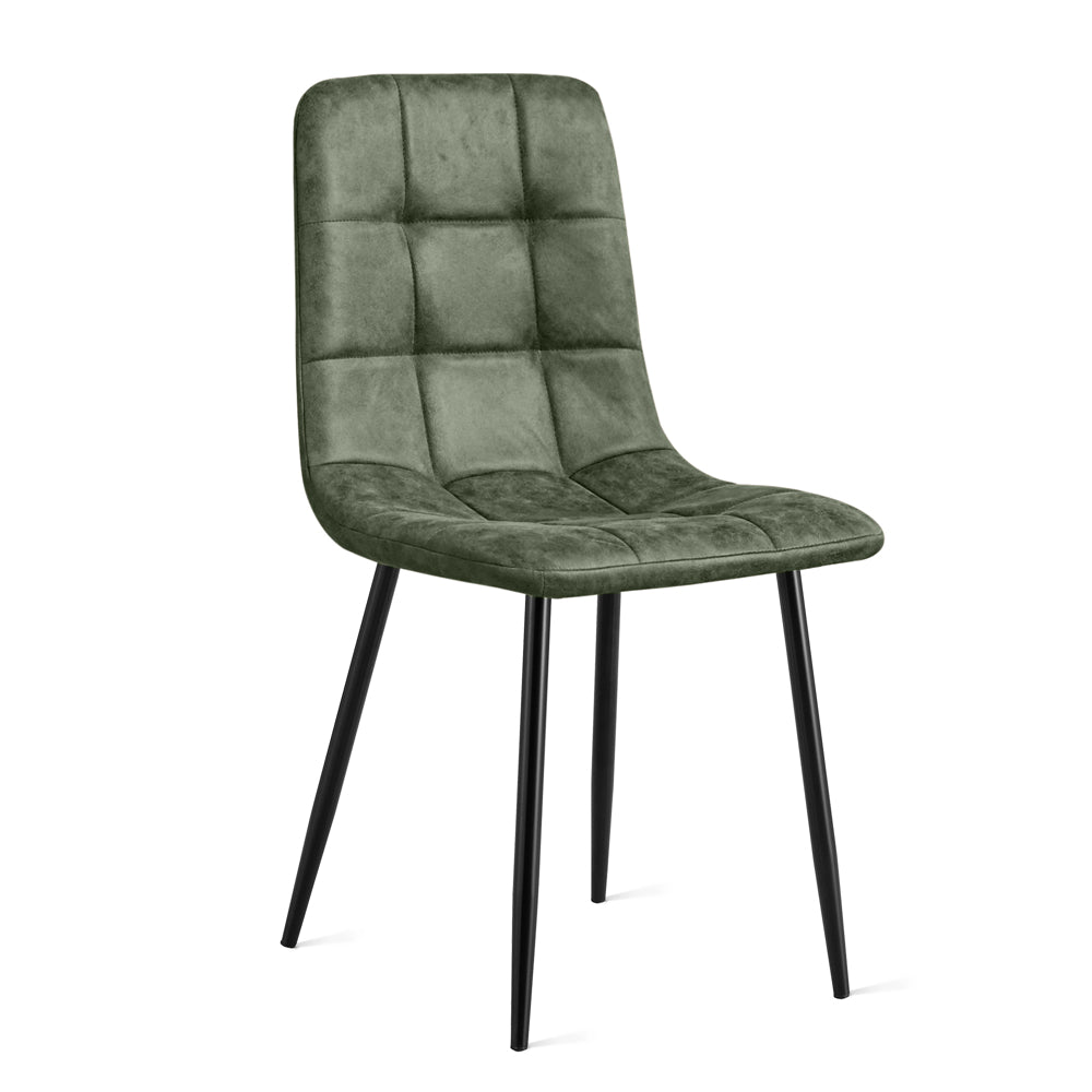 Eetkamerstoel Zoë - Microleder Groen