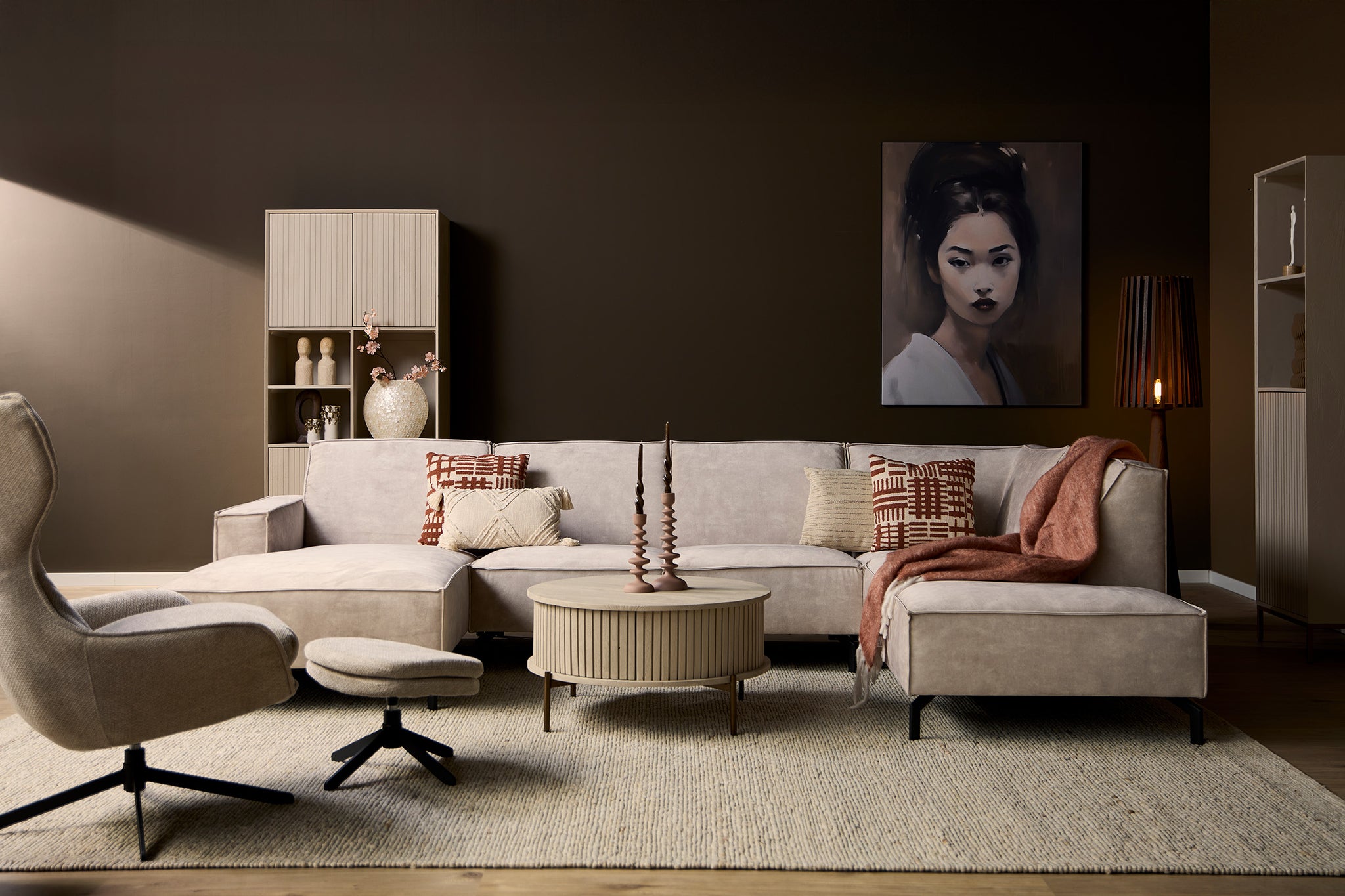 MySofa Floris - Lounge L + 2,5ZA + DivanR - Torre 02 - direct beschikbaar