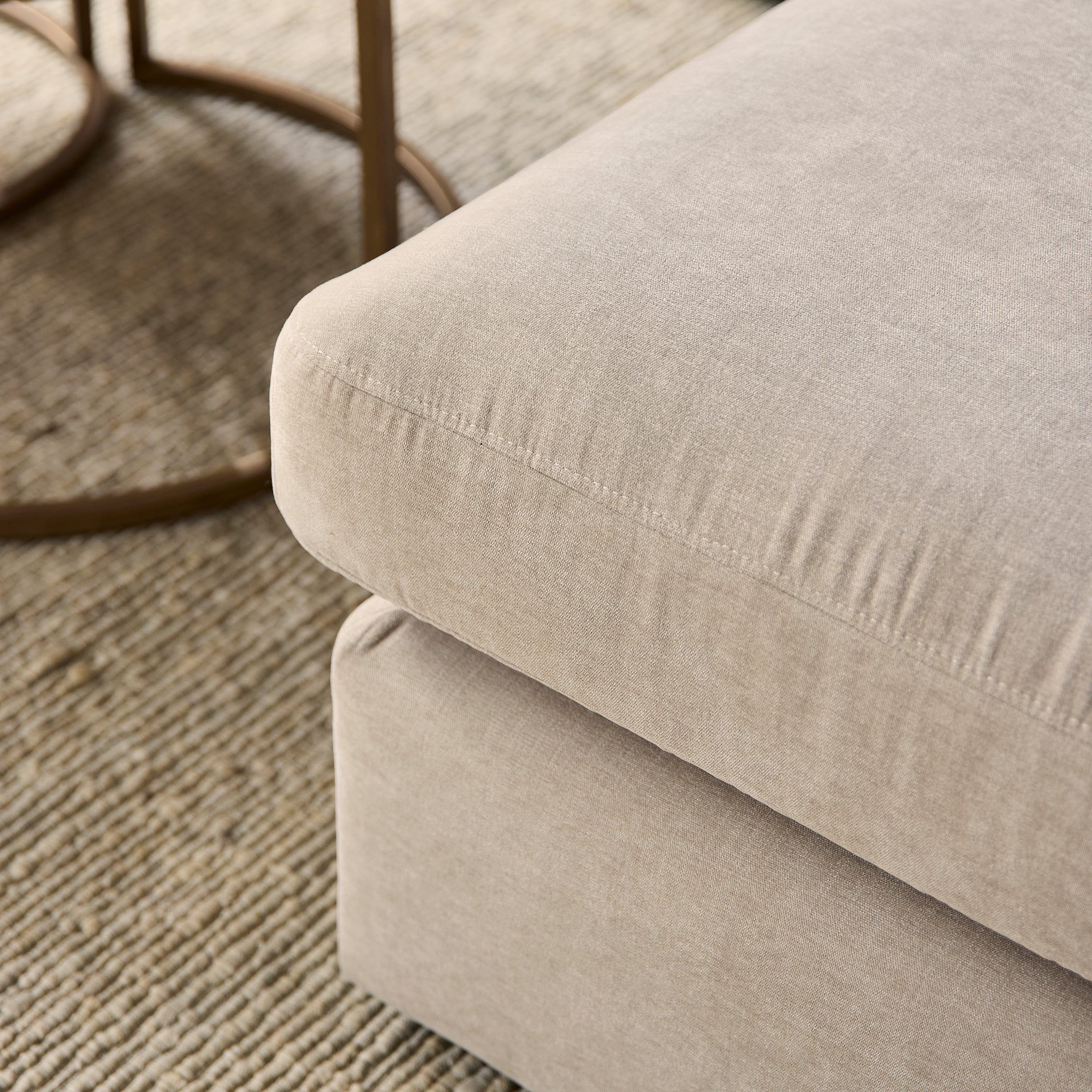 MijnSofa Jesse | 2,5-zits + Ottomane Rechts | Beige