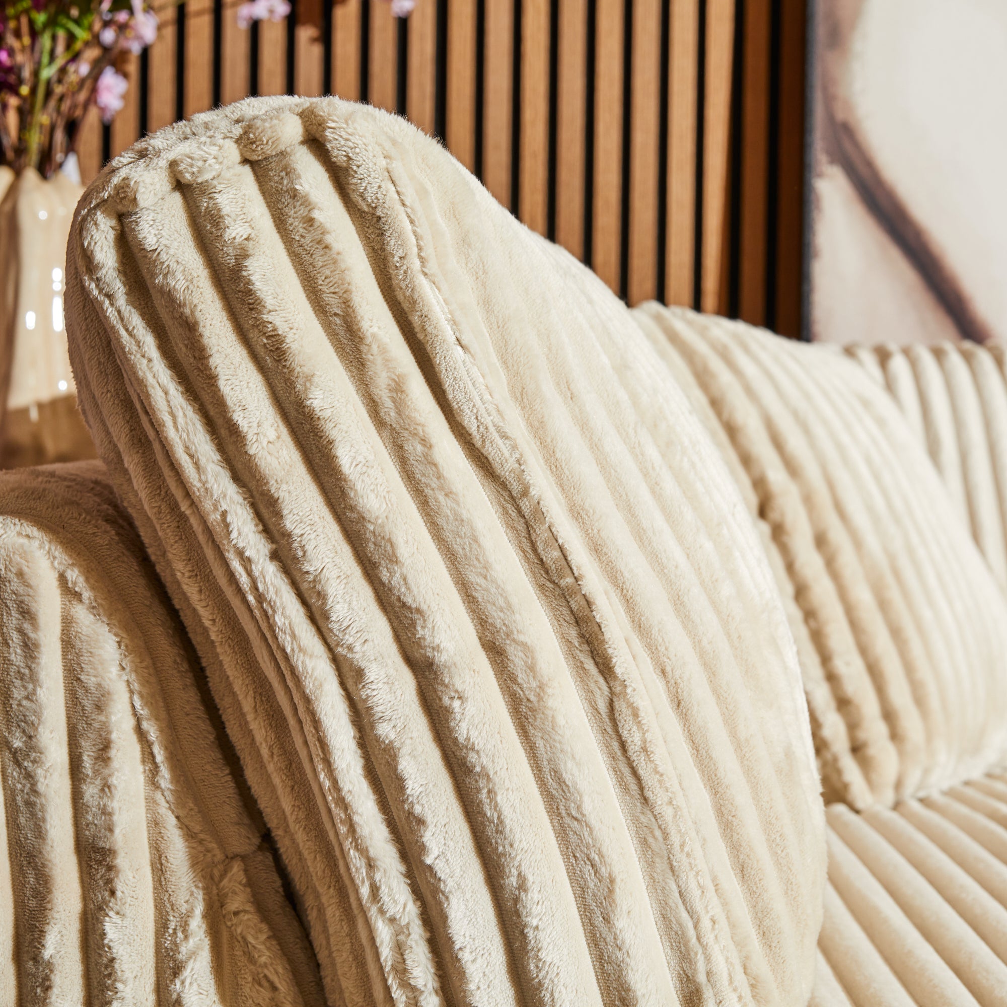MijnSofa Teddy | Divan Links + 2,5 zits | Beige