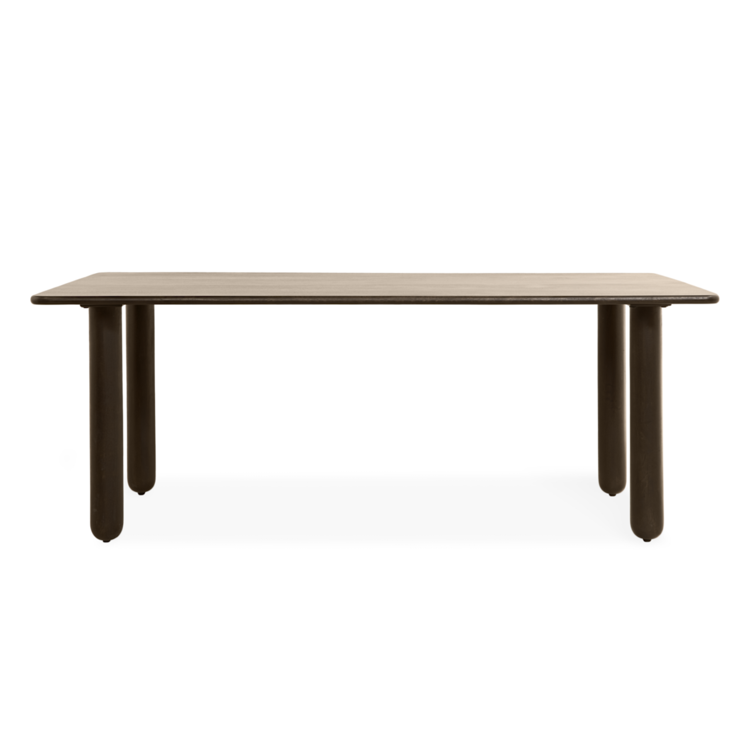 Eettafel Rondo – 220cm Donkerbruin