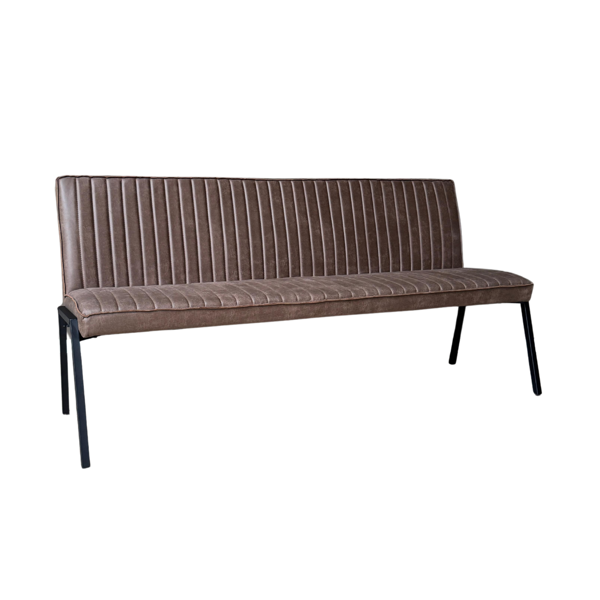 Eetkamerbank Tivoli Bull | 185 cm | Bruin