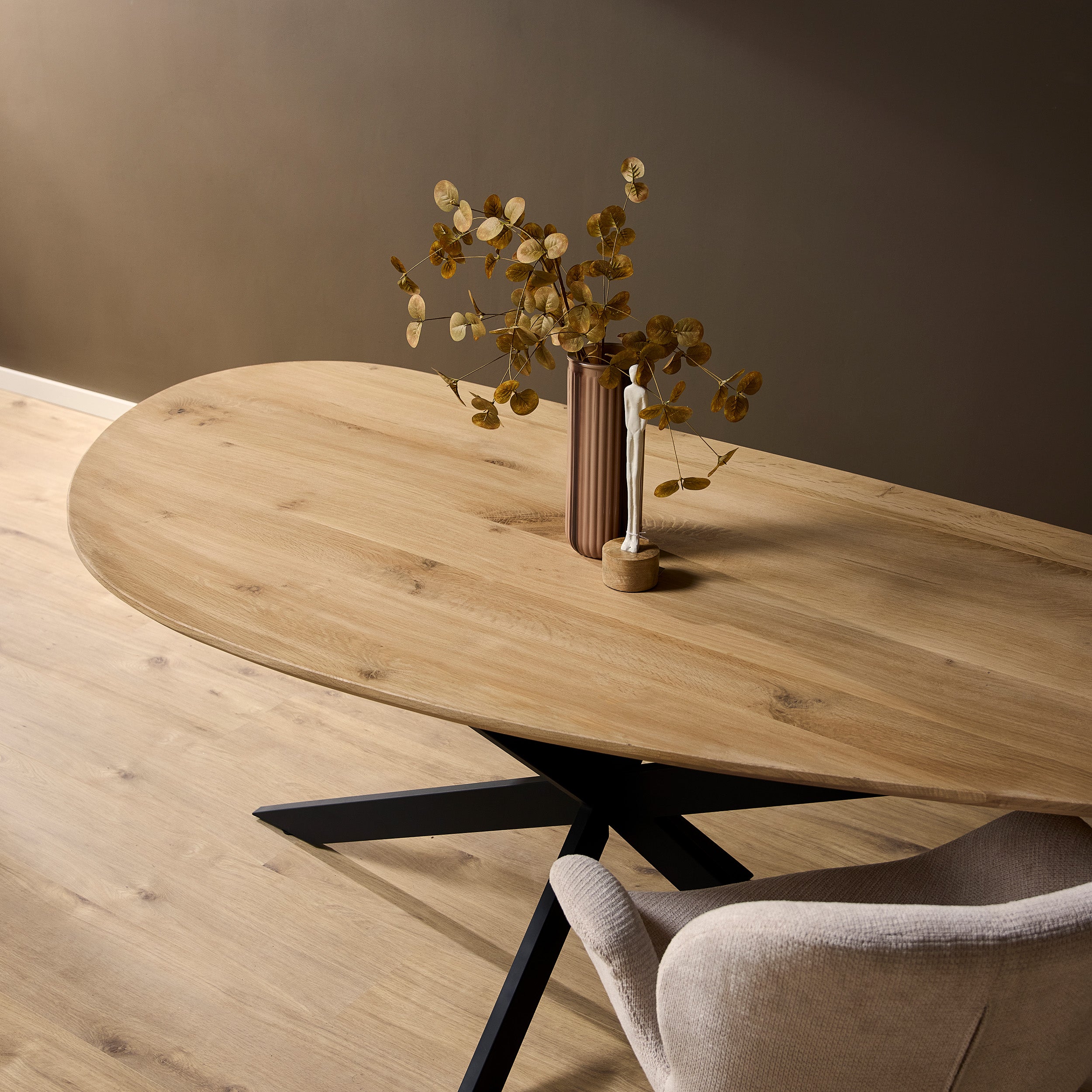 Eiken eettafel Cloud | 210 cm | Naturel