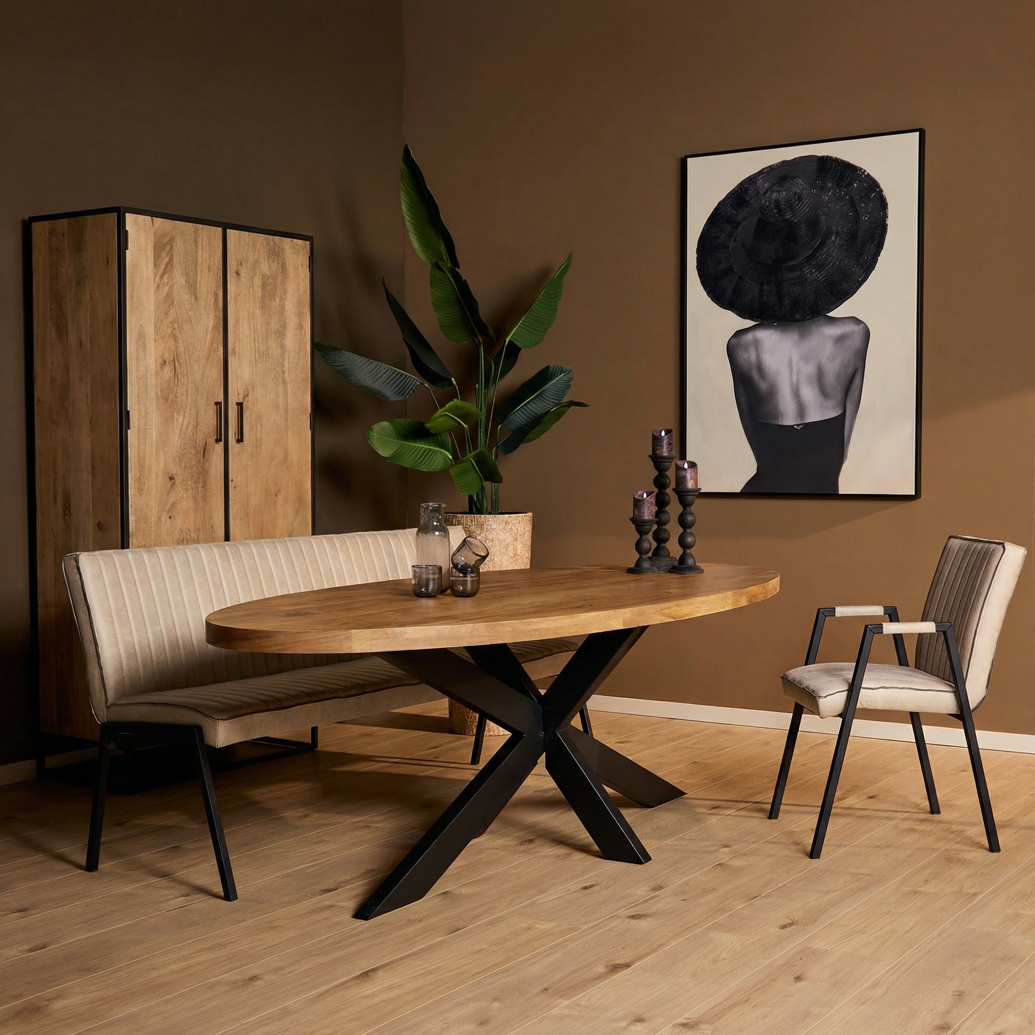 Eettafel Dakota | 300 cm | Ovaal