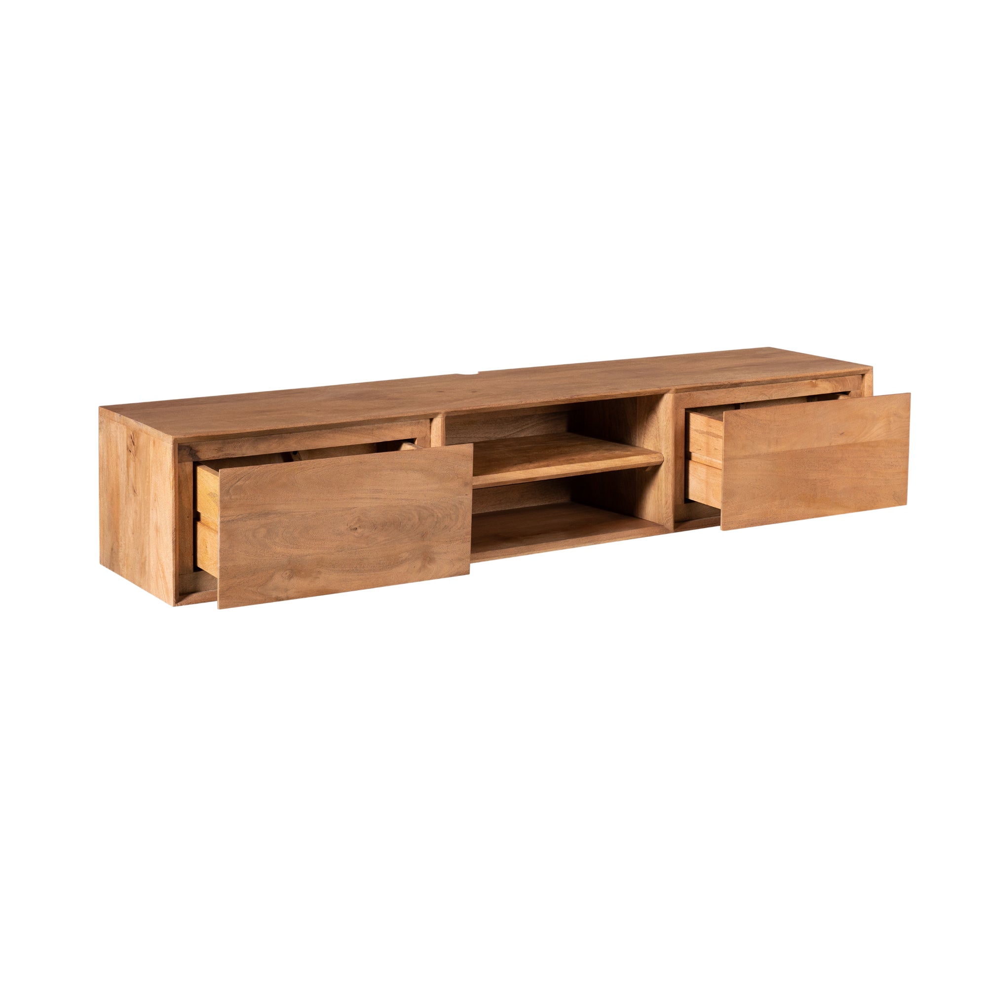 Zwevend tv-meubel Ambiance Naturel | 160 cm