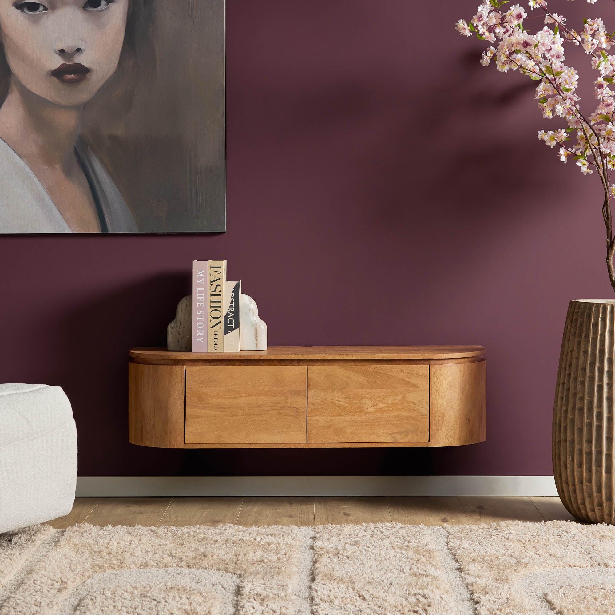 Tv-meubel Excellent Naturel | 120 cm