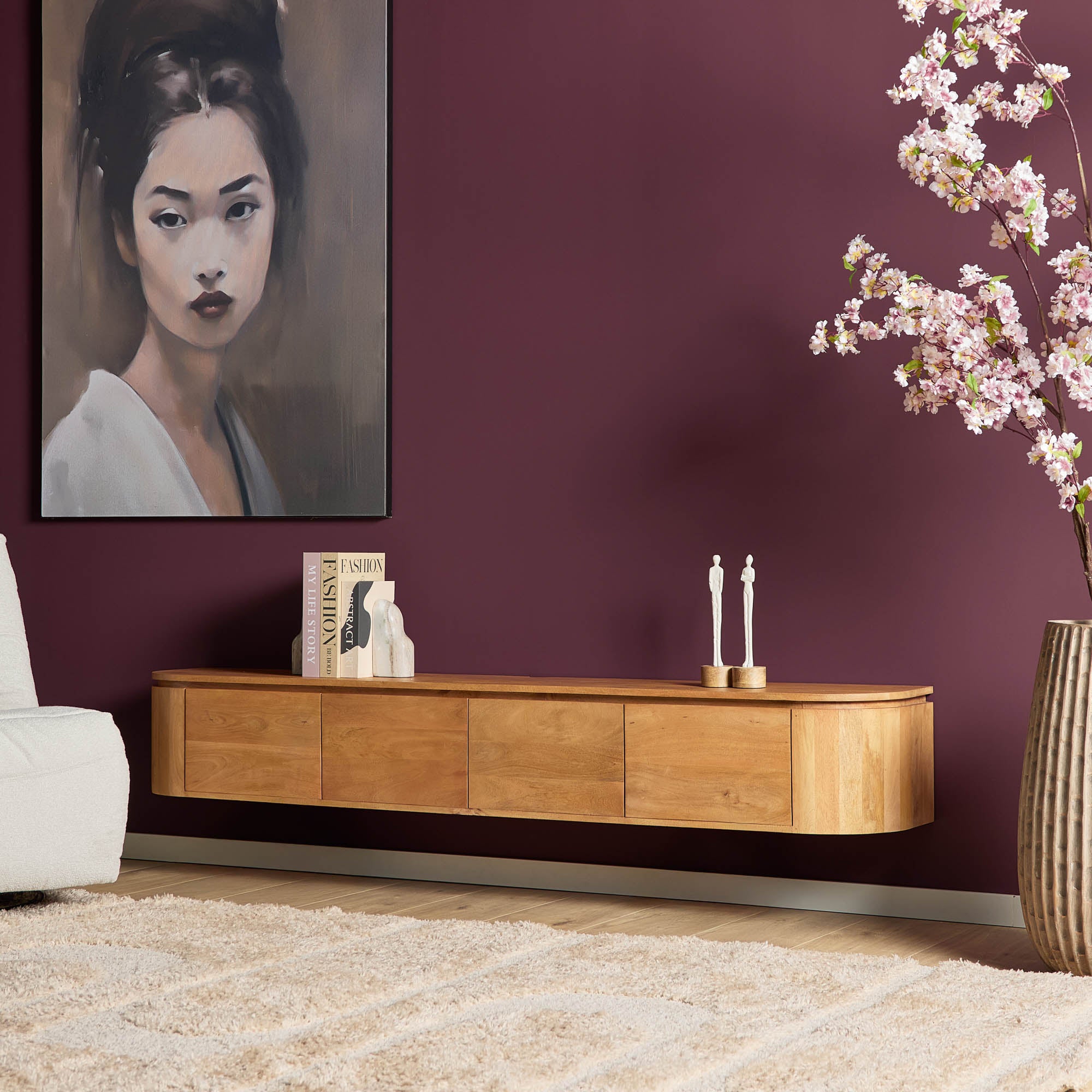 Tv-meubel Excellent Naturel | 200 cm