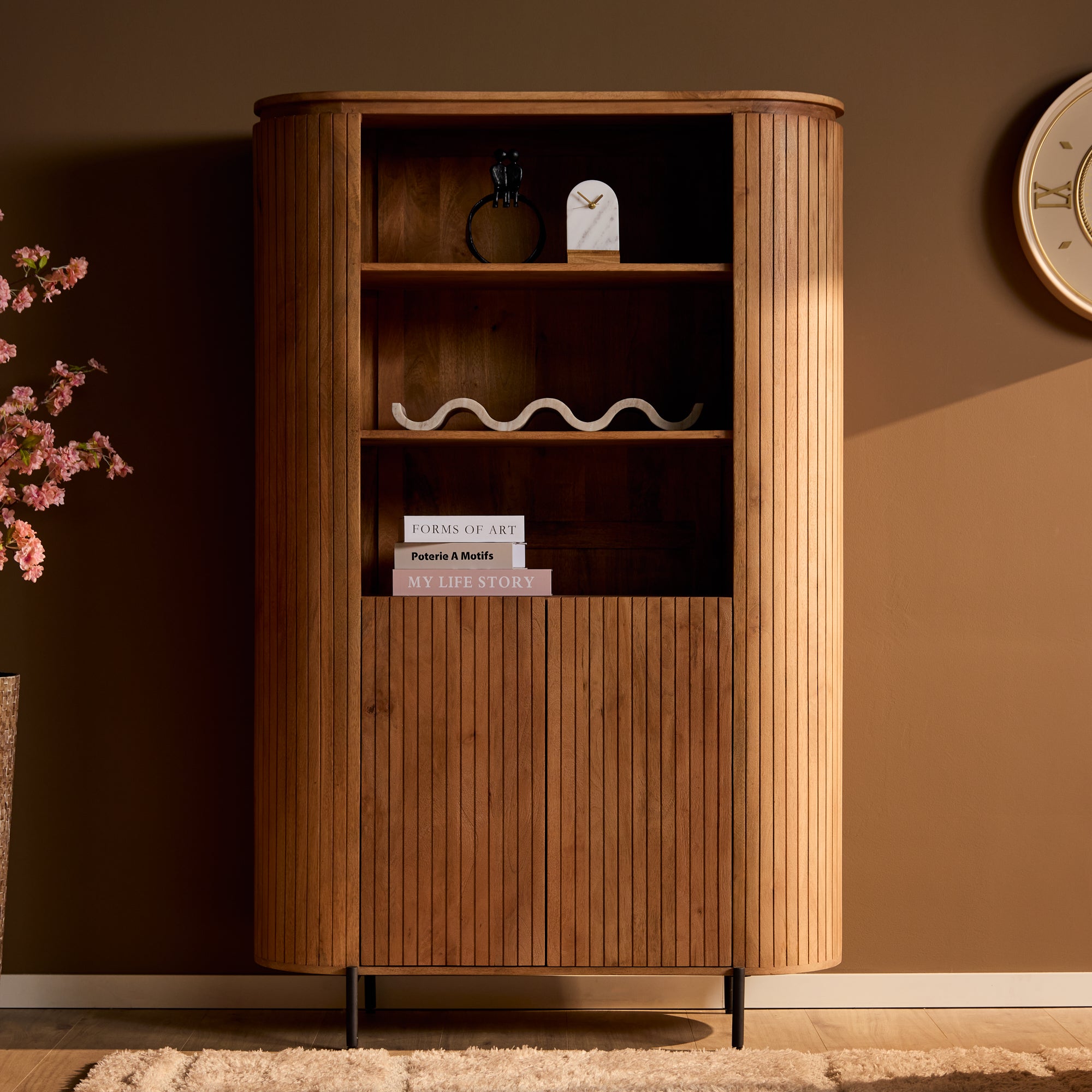 Wandkast Solana | 180 cm | Naturel