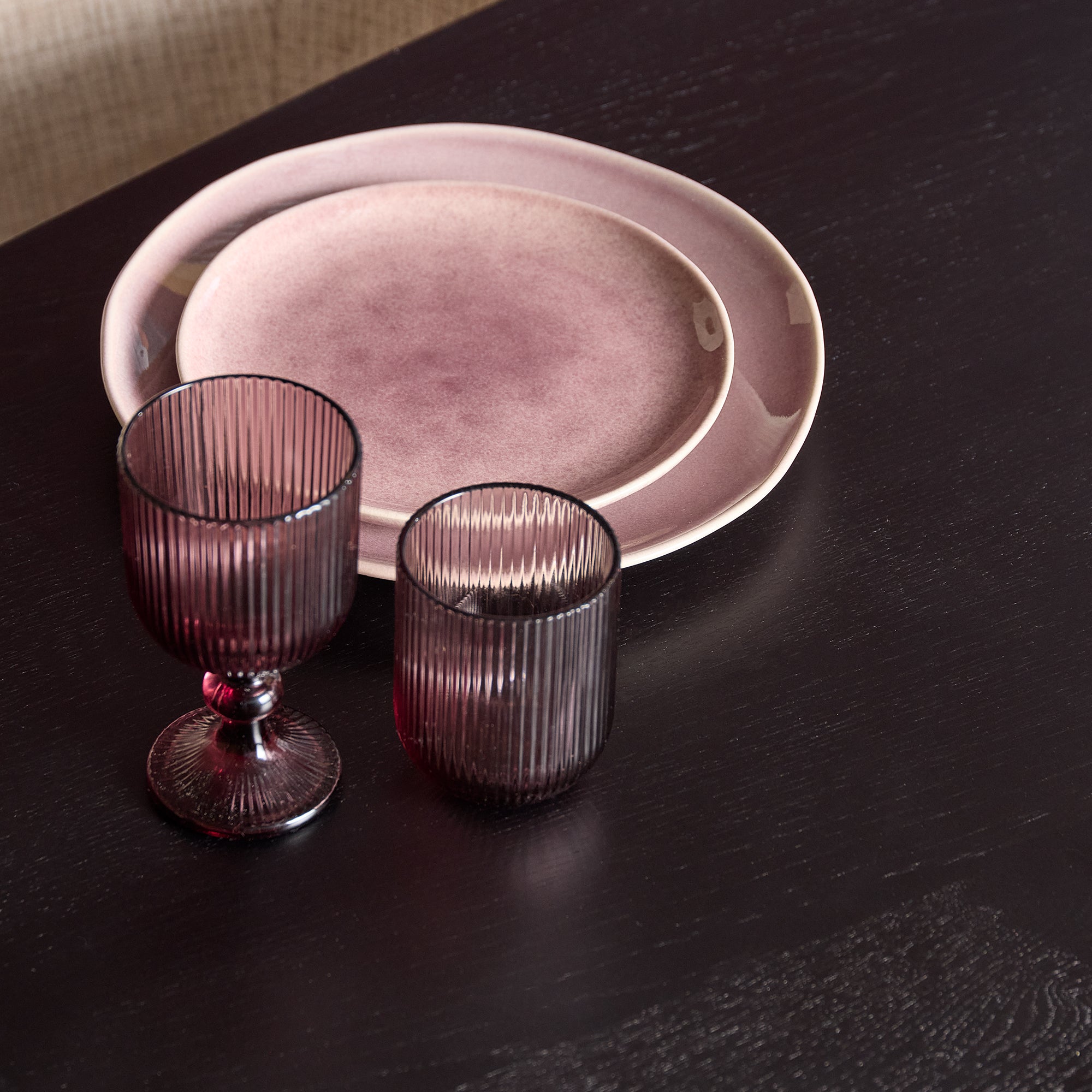Eiken eettafel Ferris | Deens Ovaal 200 cm | Zwart