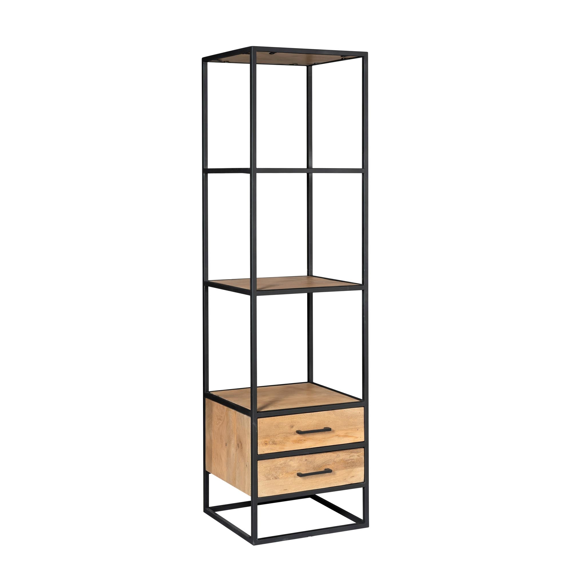 Boekenkast Dakota 2 lades | 55 cm