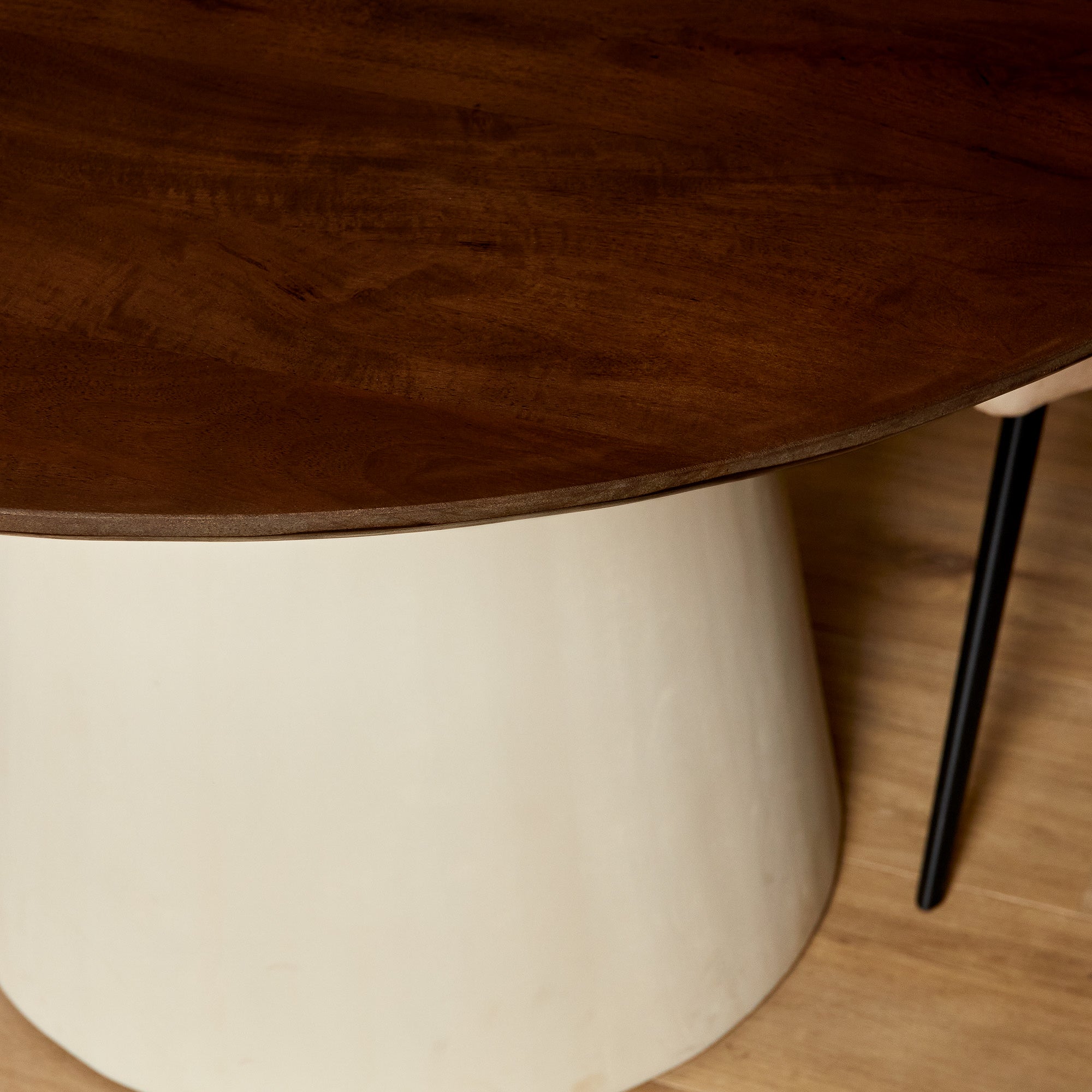 Eettafel Madison Bruin | 130 cm