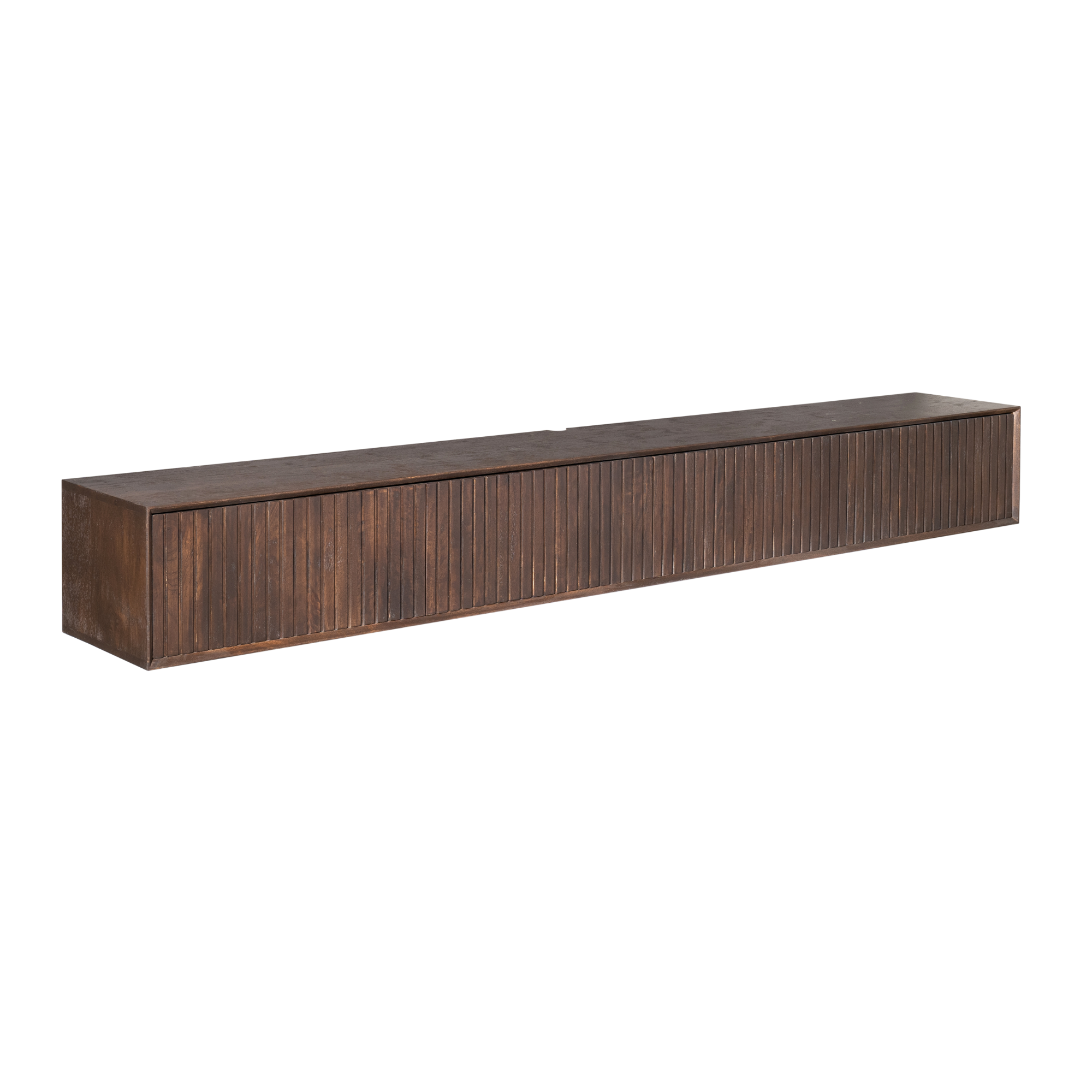 Zwevend tv meubel Madison Bruin | 200 cm
