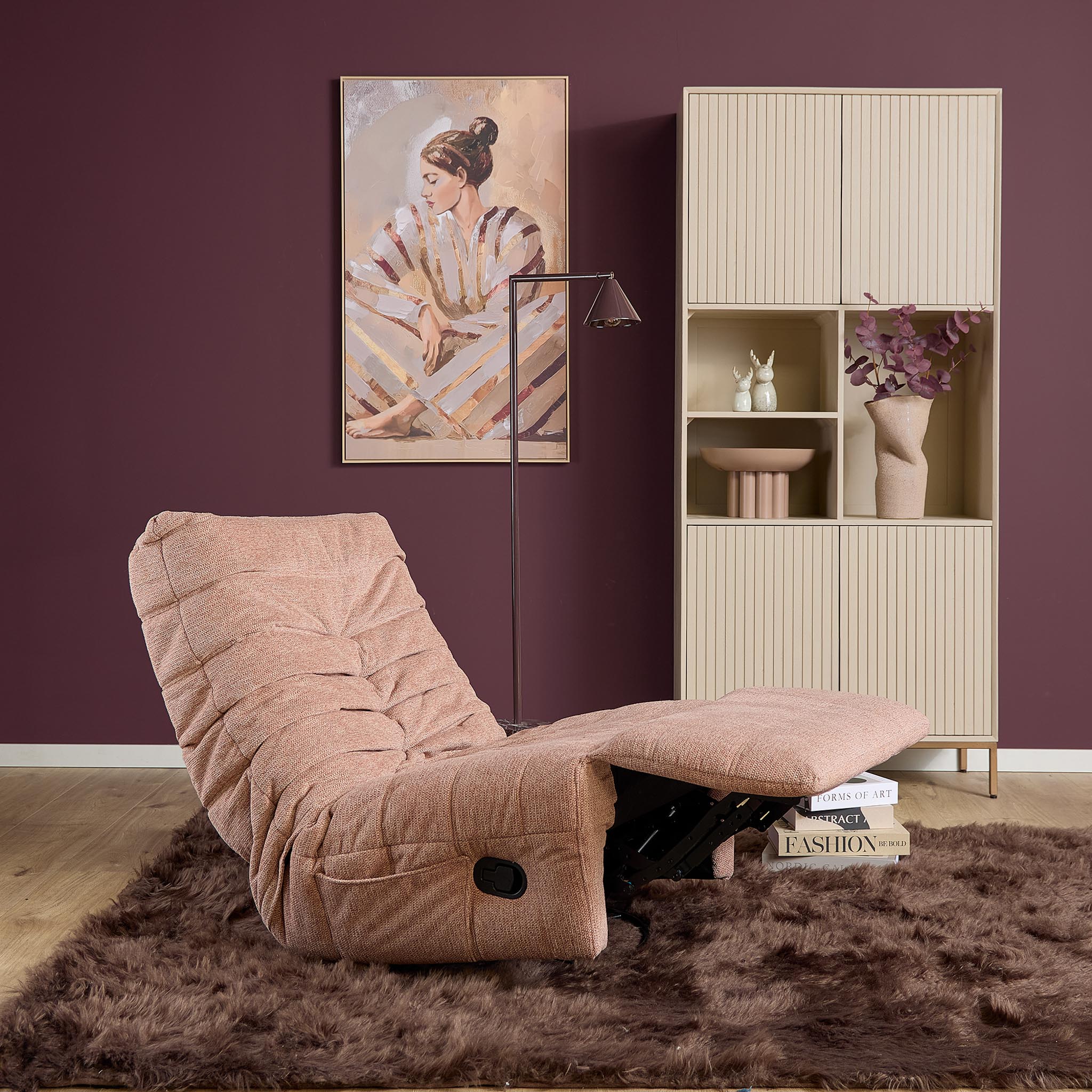 Relaxfauteuil Zen | Roze