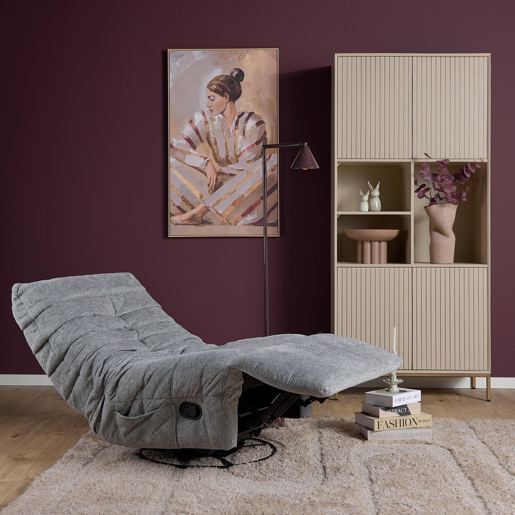 Relaxfauteuil Zen | Grijs