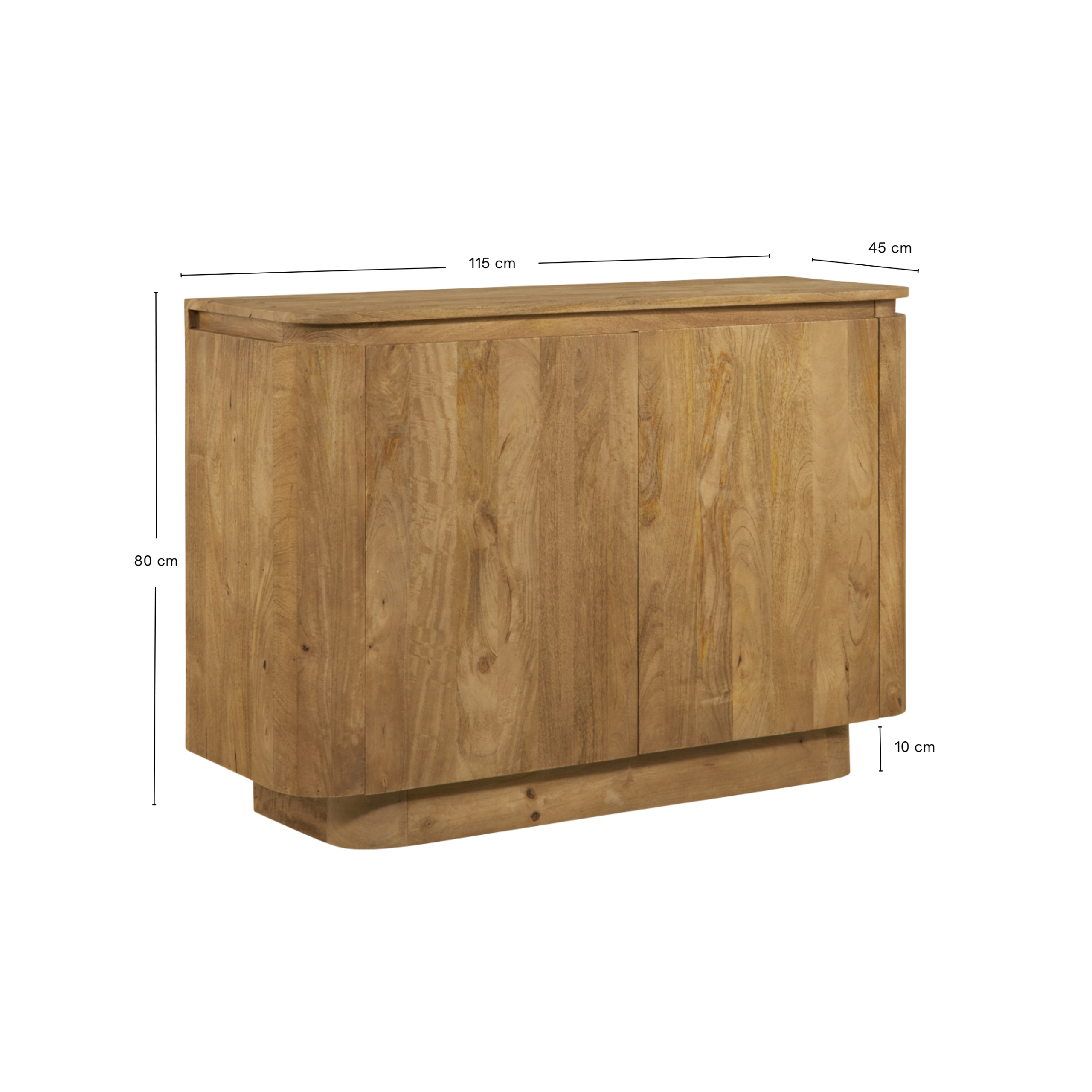 Dressoir Bora – 115cm Naturel