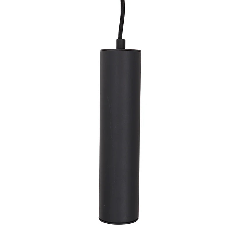 Luca - Hanglamp - Zwart / Grijs - 3L