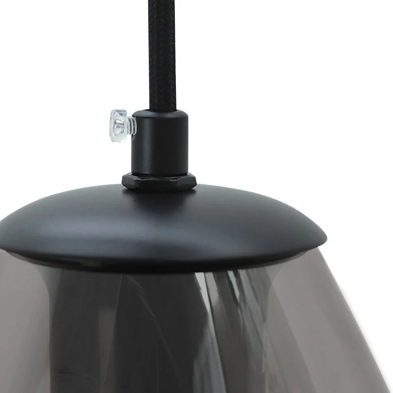 Lora - Hanglamp - Grijs / Zwart - 5L