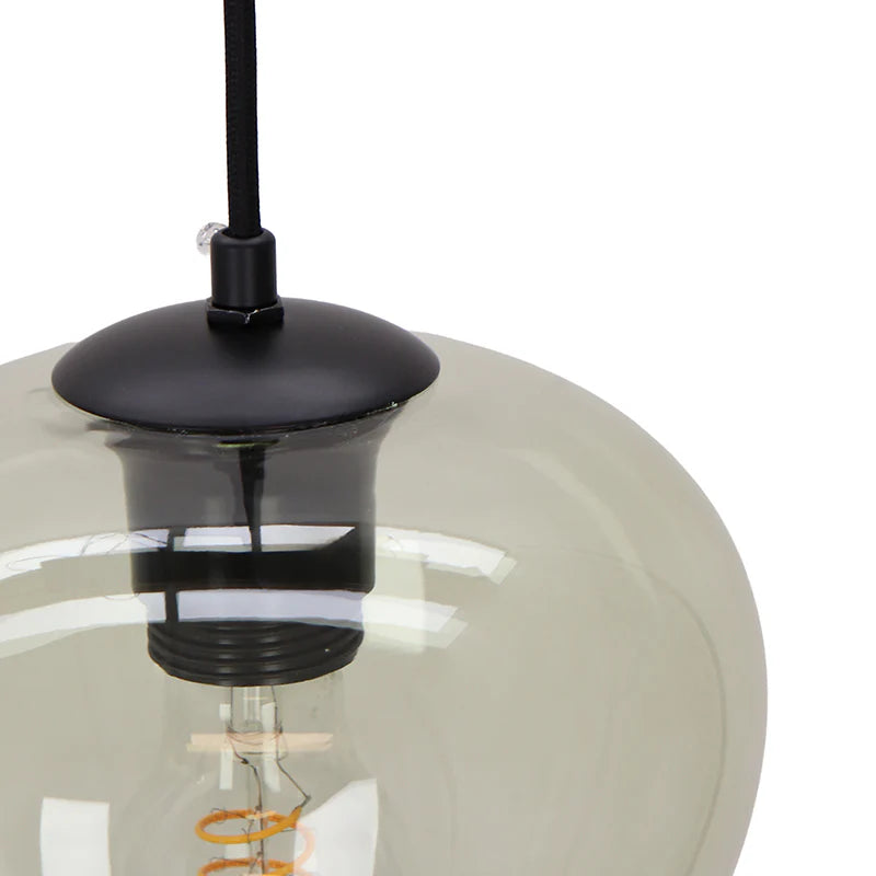 Lora - Hanglamp - Groen / Zwart - 5L
