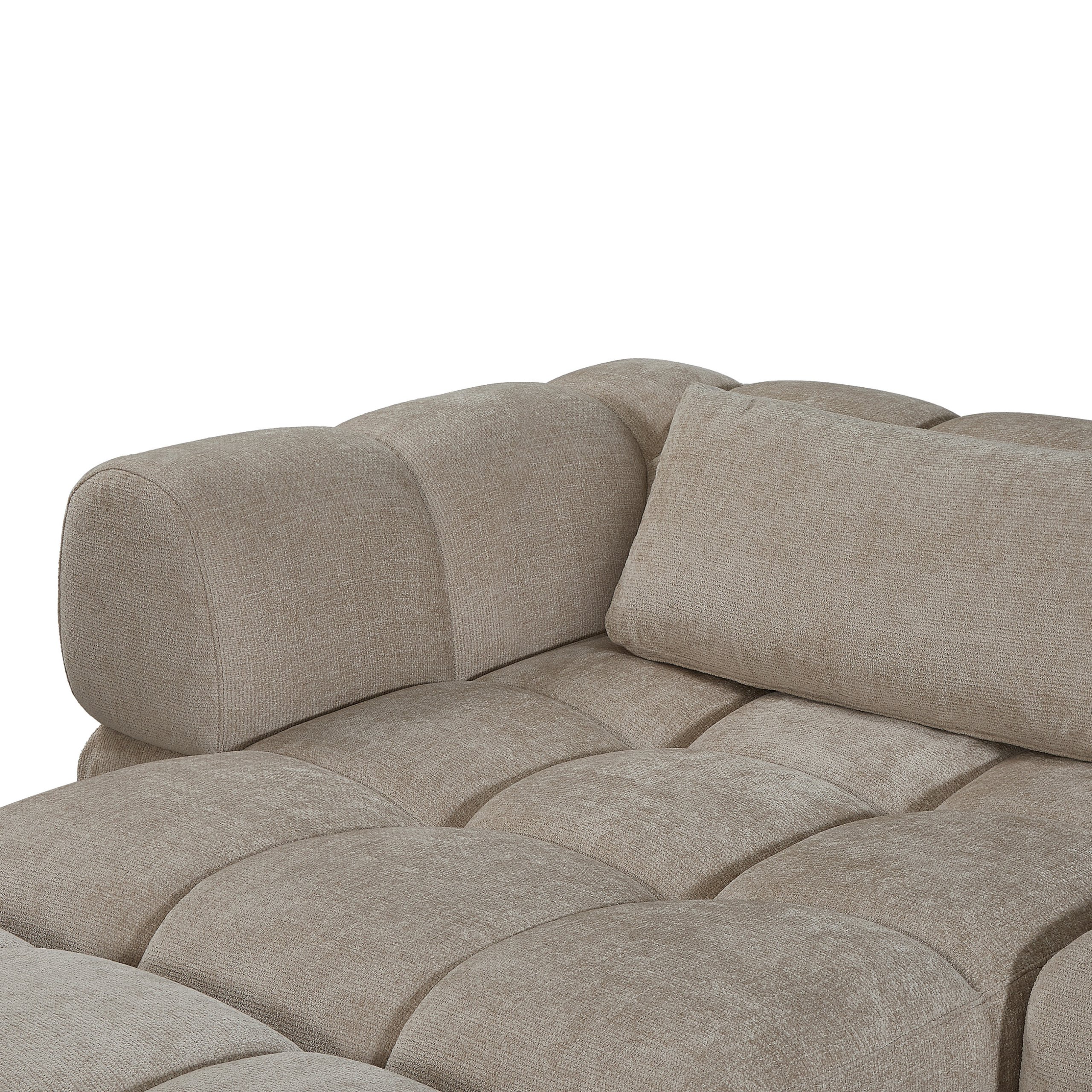 Hoekbank Sofia – Beige Links