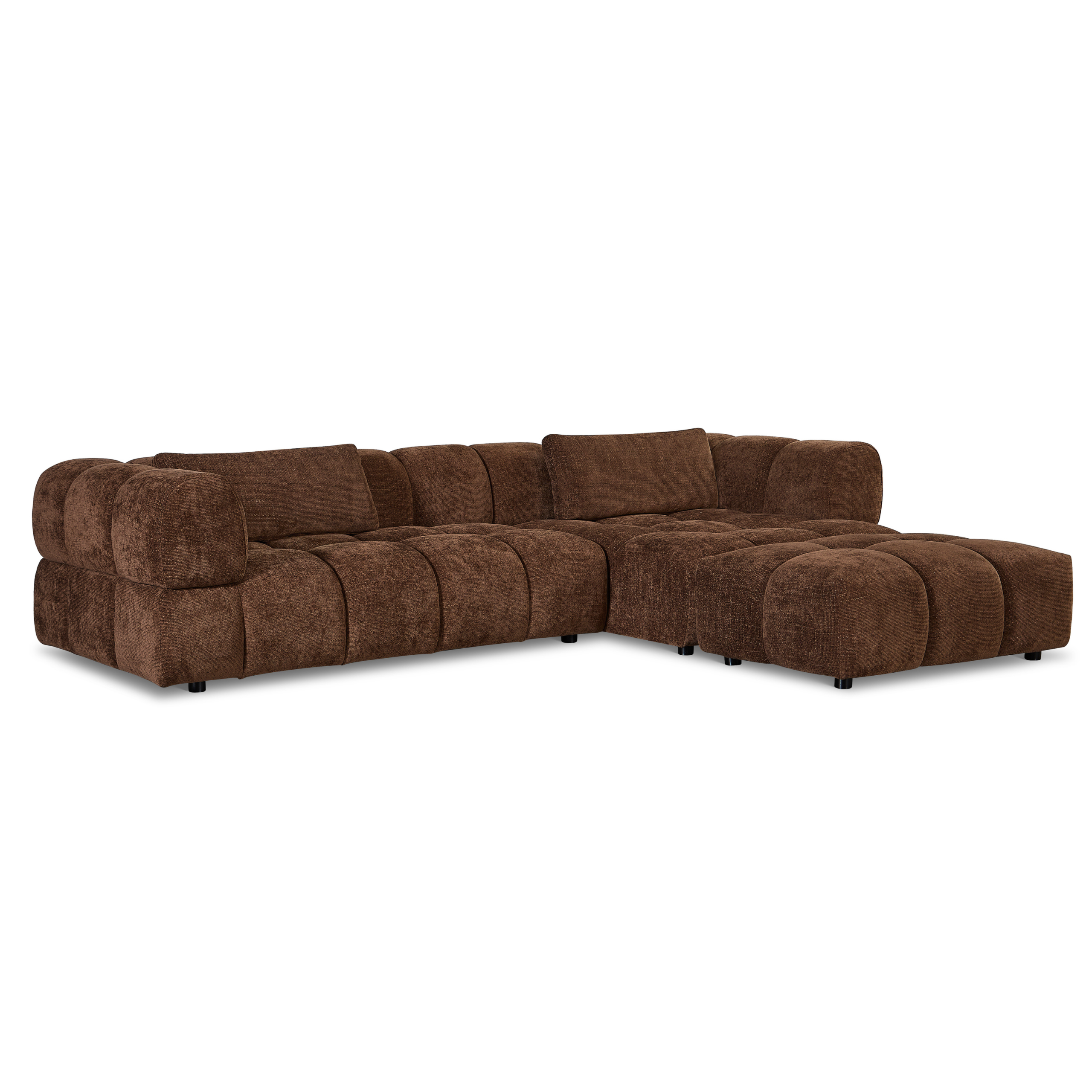 Hoekbank Sofia – Choco Rechts
