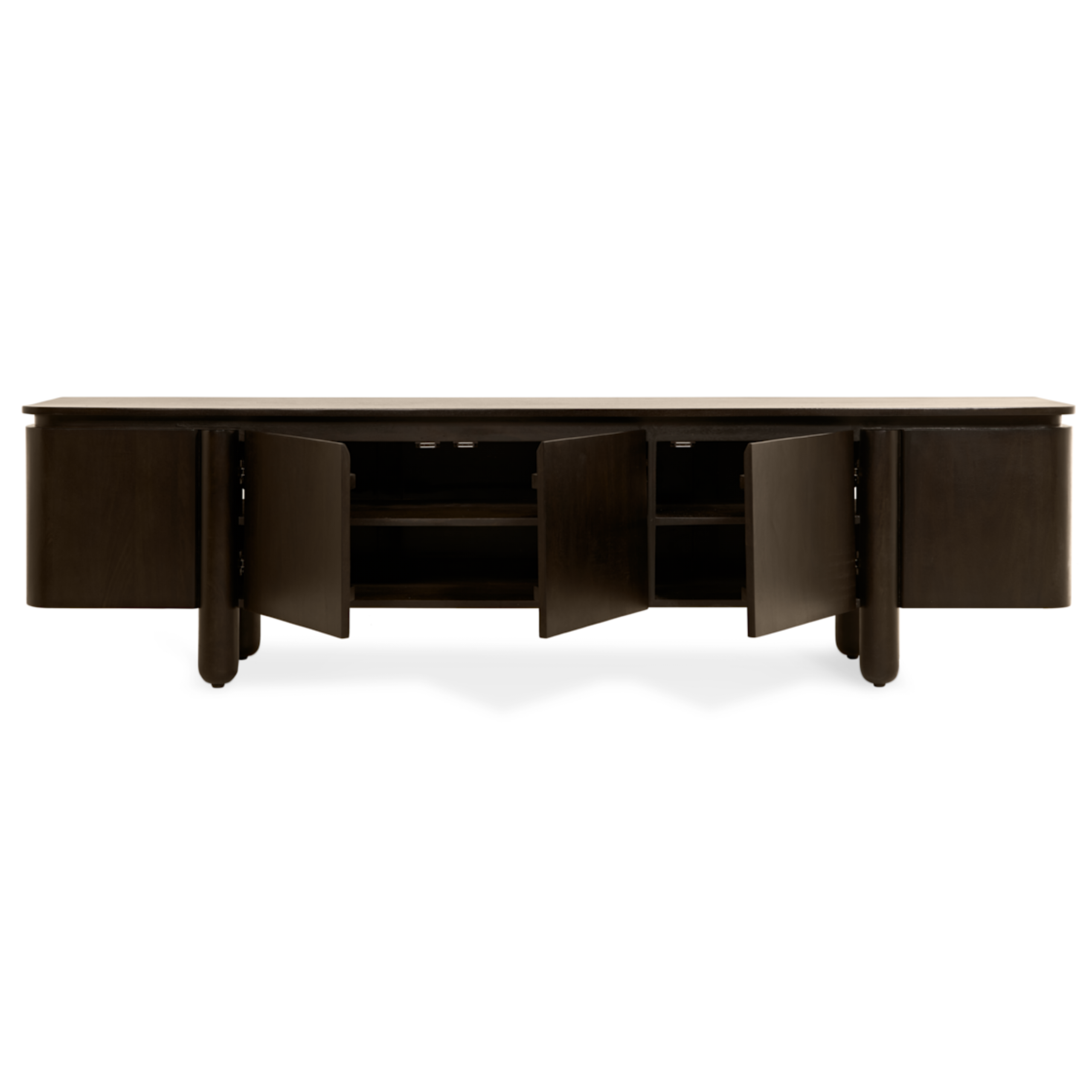 TV-Meubel Rondo – 210cm Donkerbruin