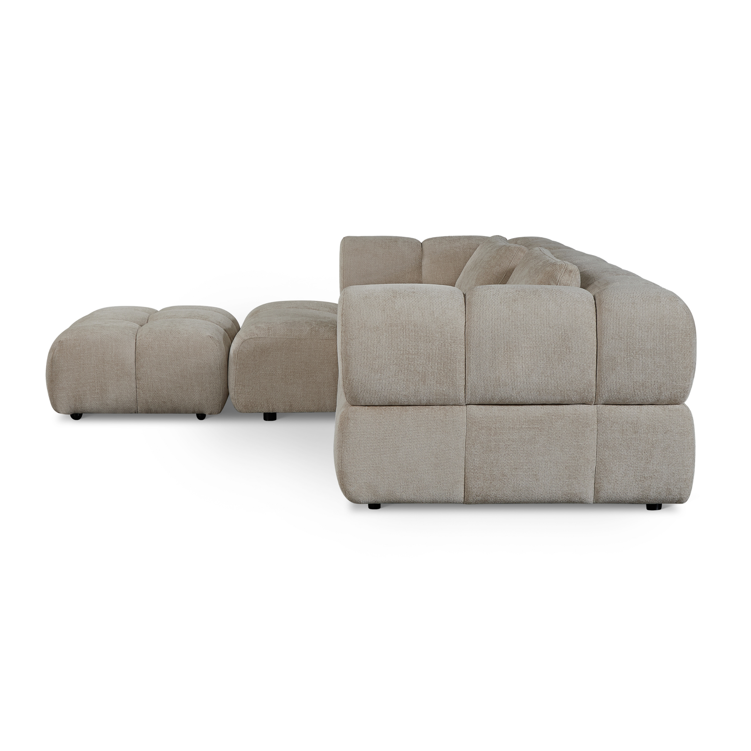 Hoekbank Sofia – Beige Links