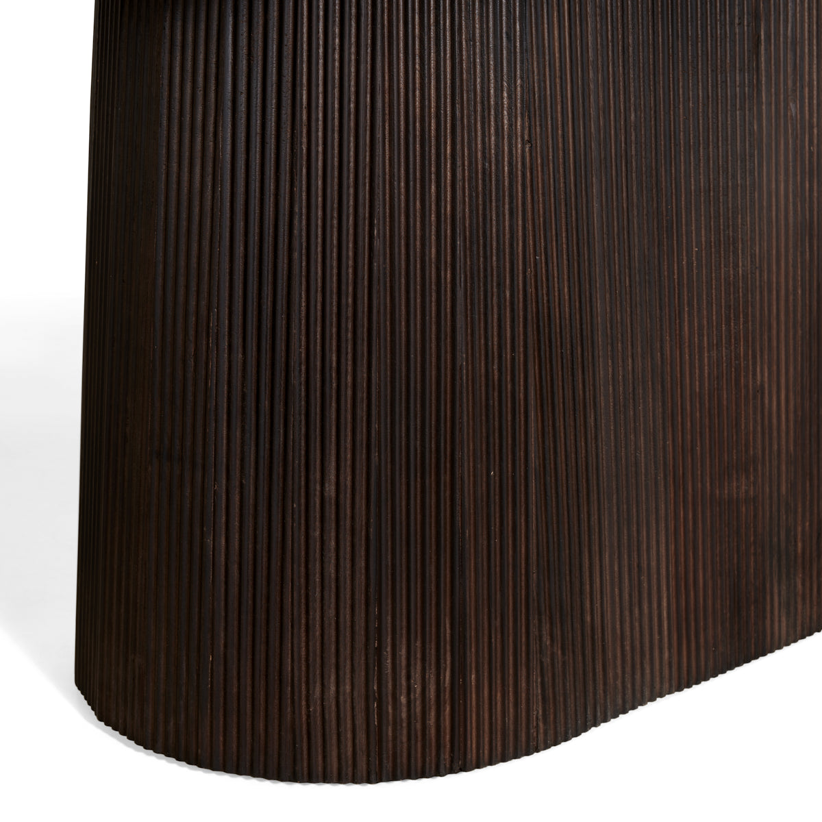 Japandi Eettafel Ovaal - Bruin - 230cm