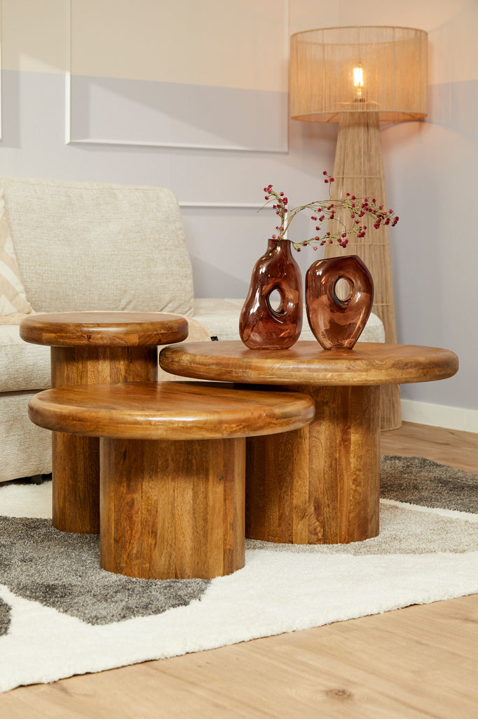 Salontafel Maya | set van 3 - Dbmeubels