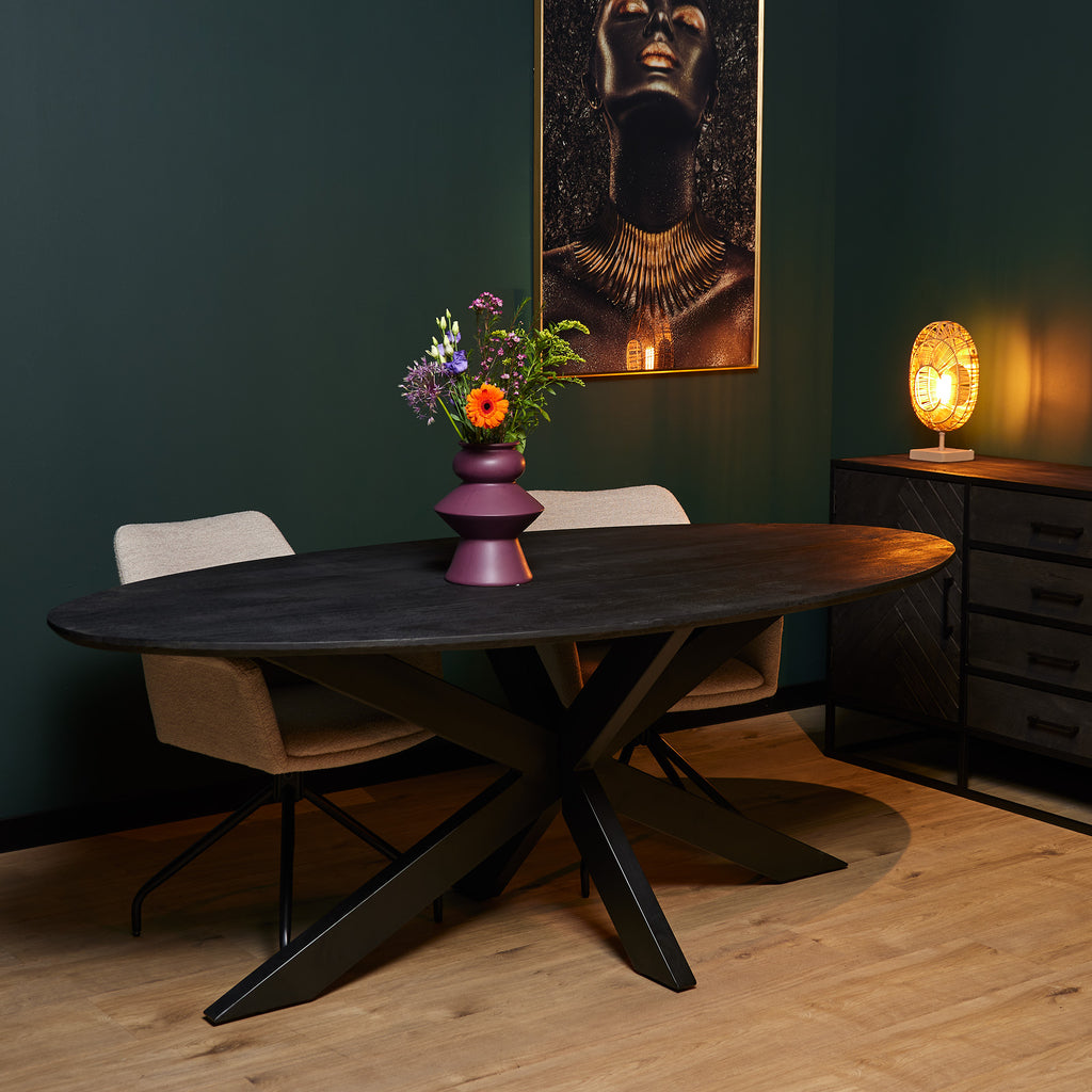 Eetkamertafel New York | Ovaal | 180 cm - Dbmeubels