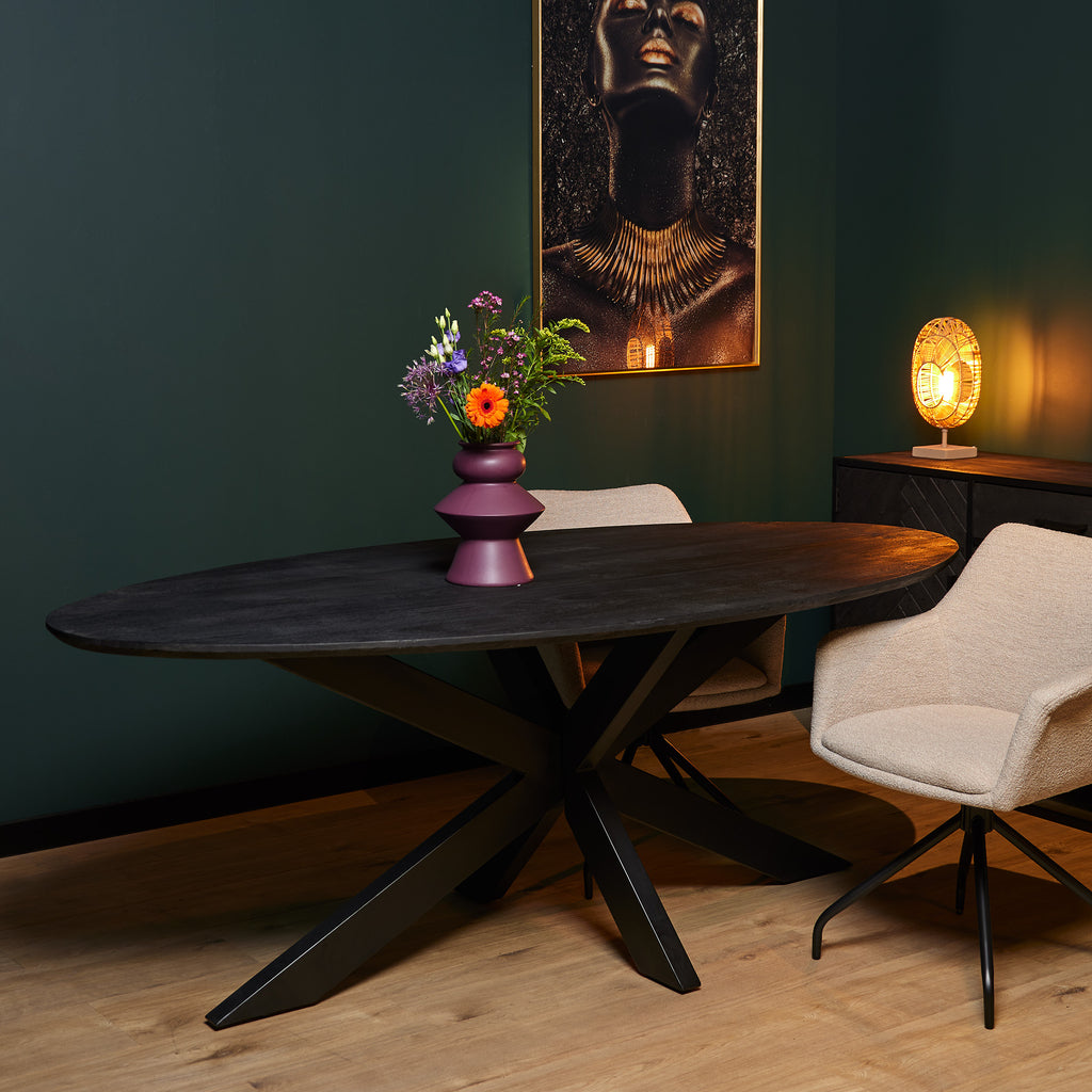 Eetkamertafel New York | Ovaal | 180 cm - Dbmeubels