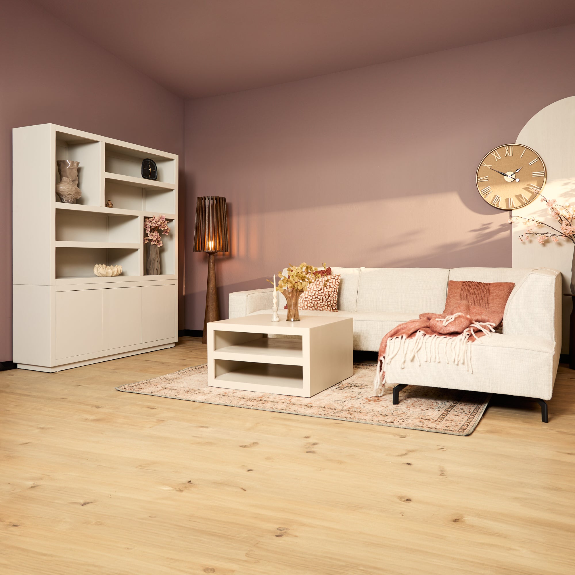 Vakkenkast Brussel Sand XL | 160 cm