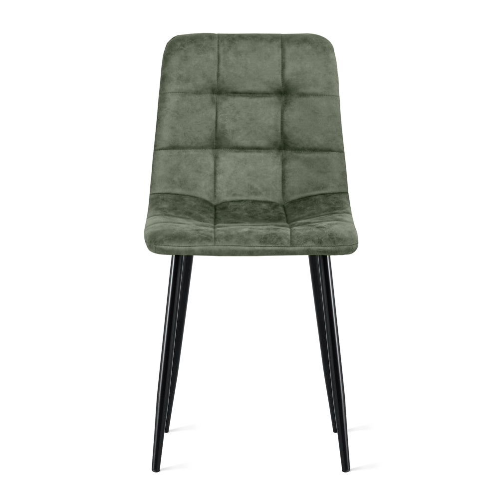 Eetkamerstoel Zoë - Microleder Groen