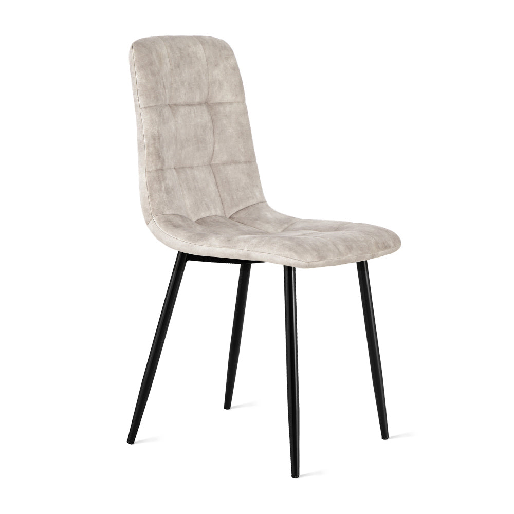 Eetkamerstoel Zoë - Velvet Taupe