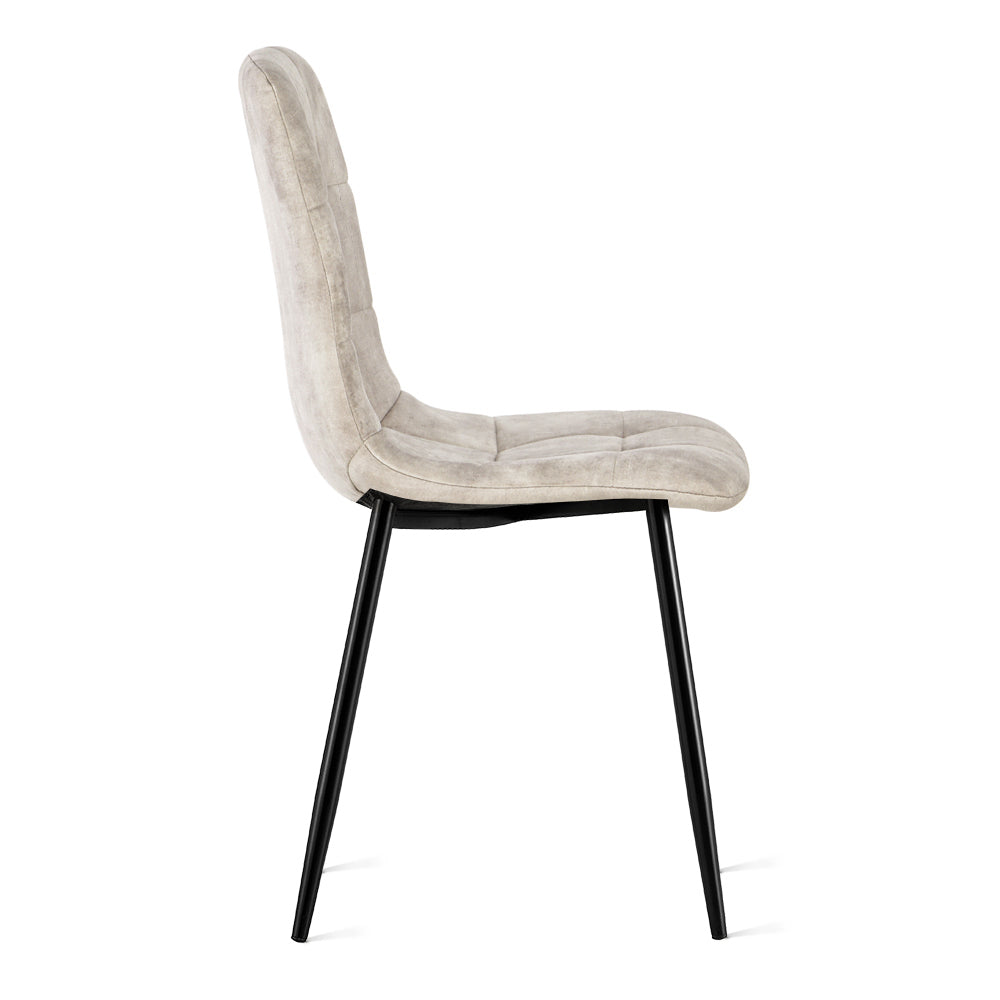 Eetkamerstoel Zoë - Velvet Taupe