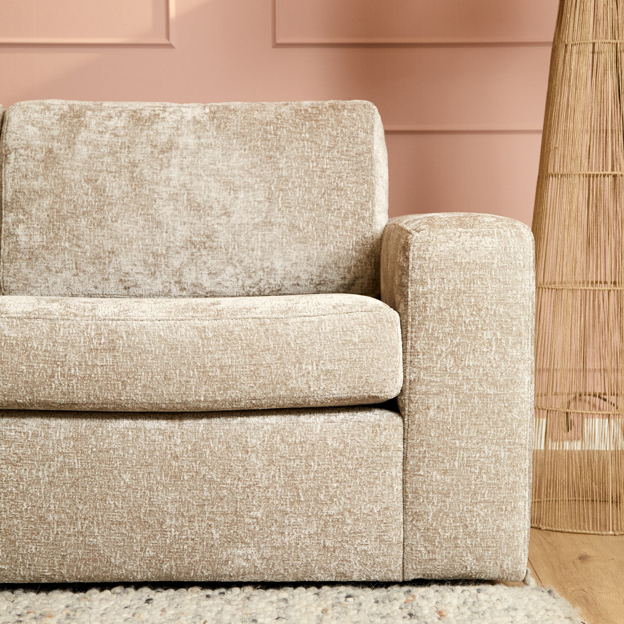 MijnSofa Alma | Divan Links + 2,5 zits | Beige