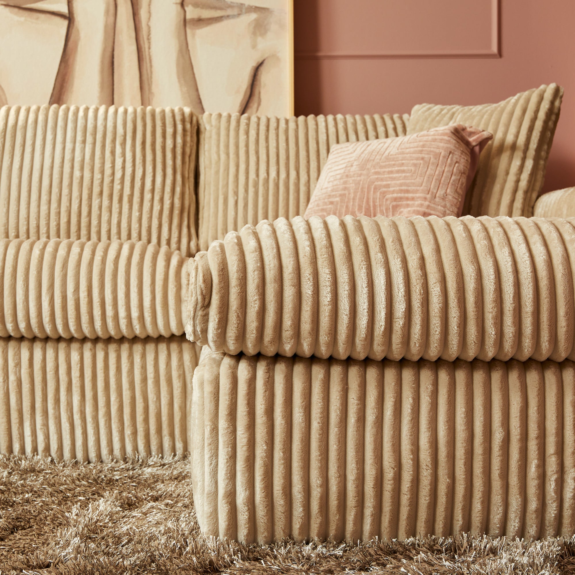 MijnSofa Teddy U-bank | direct beschikbaar