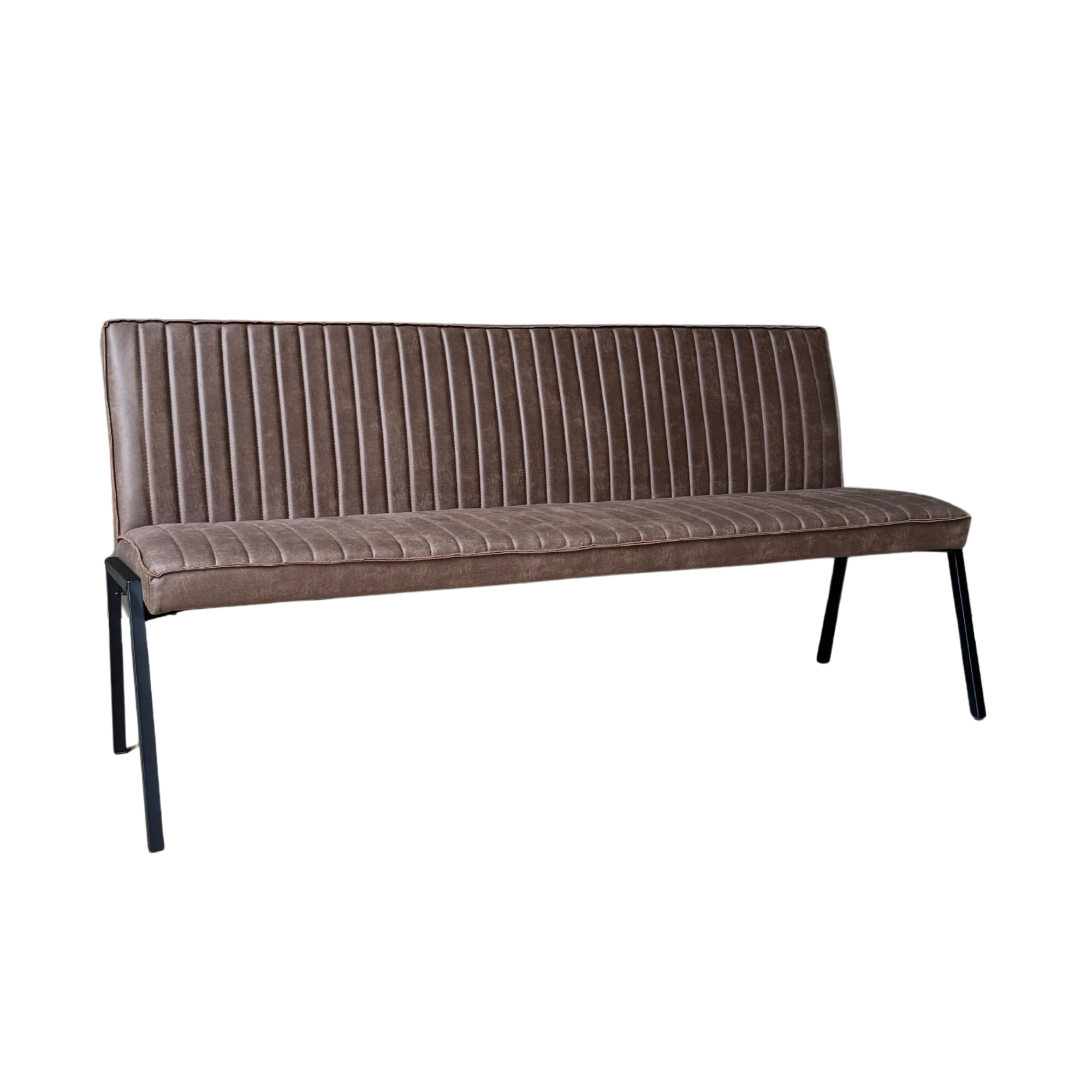 Eetkamerbank Tivoli Bull | 185 cm | Bruin